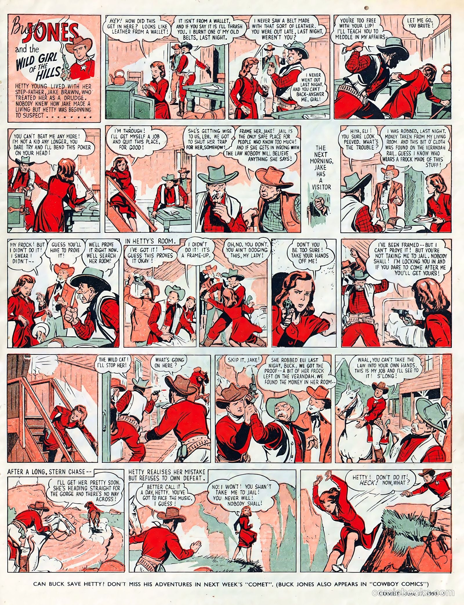 Comet #100 (1950) — page 5 of 8