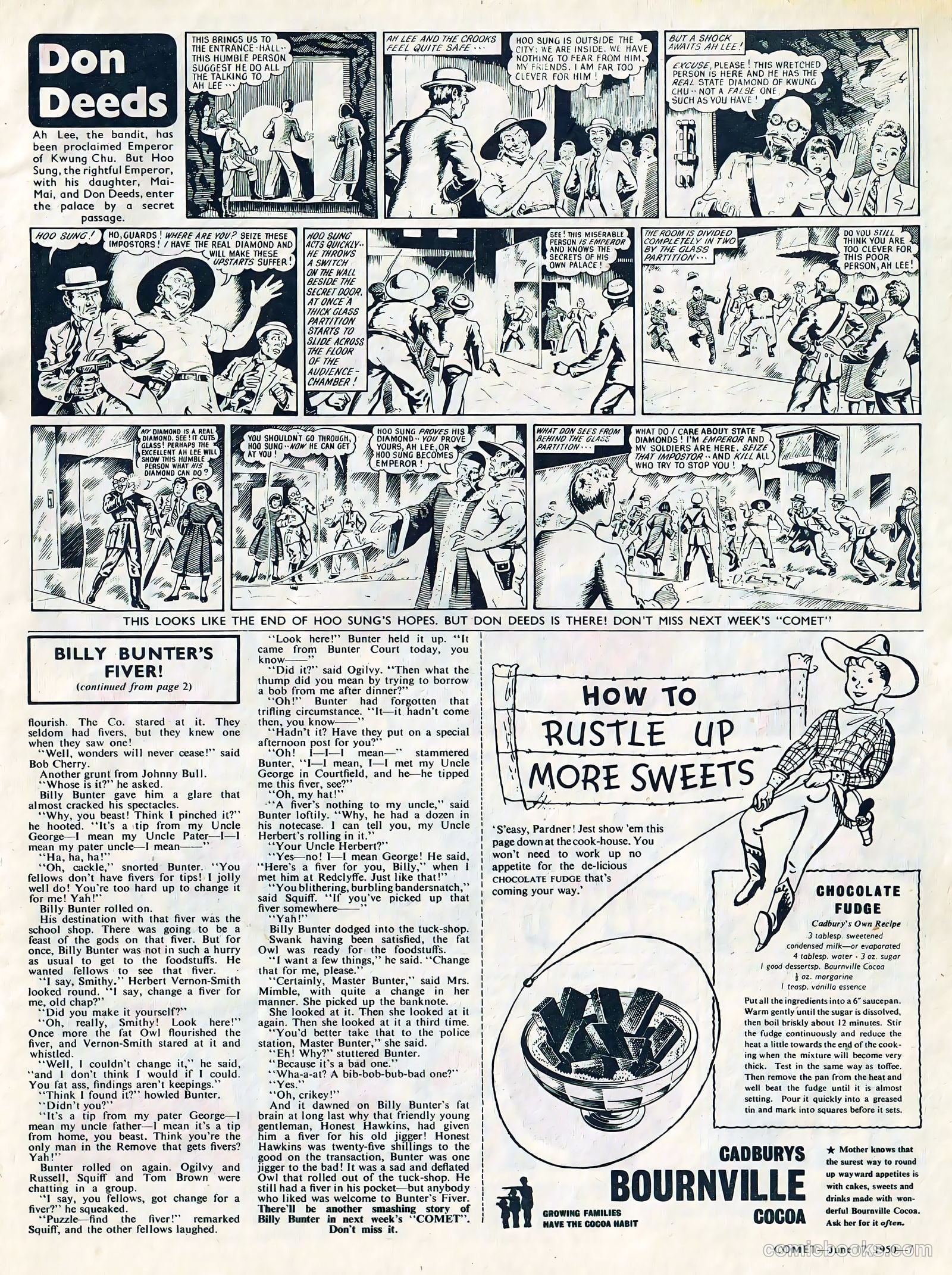 Comet #100 (1950) — page 7 of 8