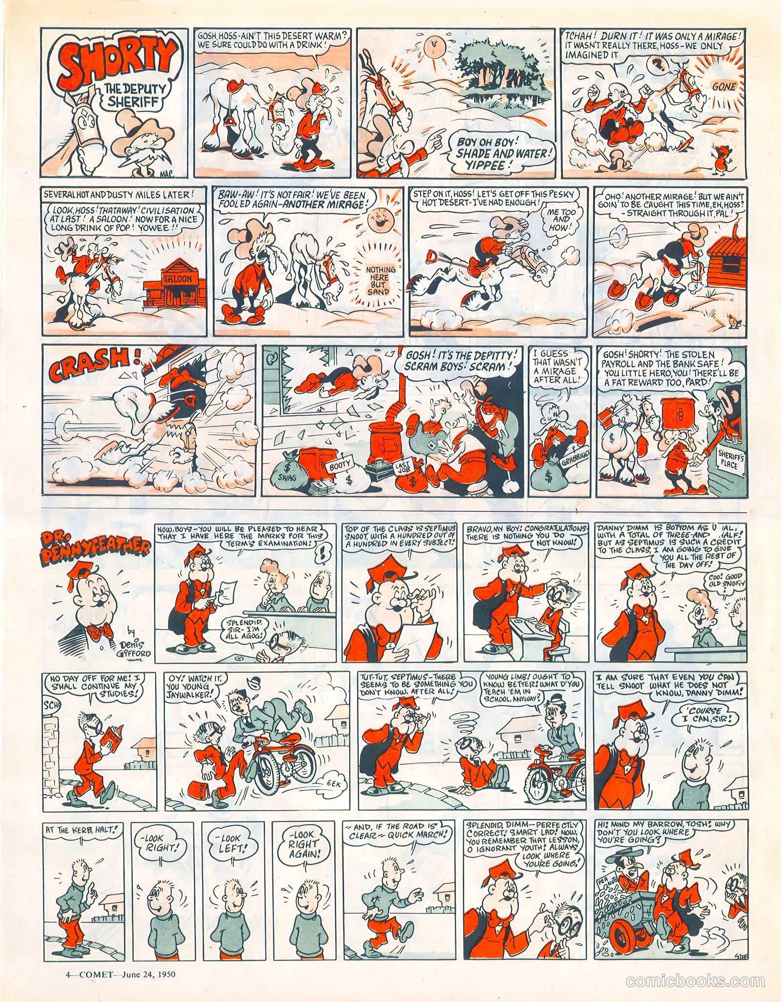 Comet #101 (1950) — page 4 of 8