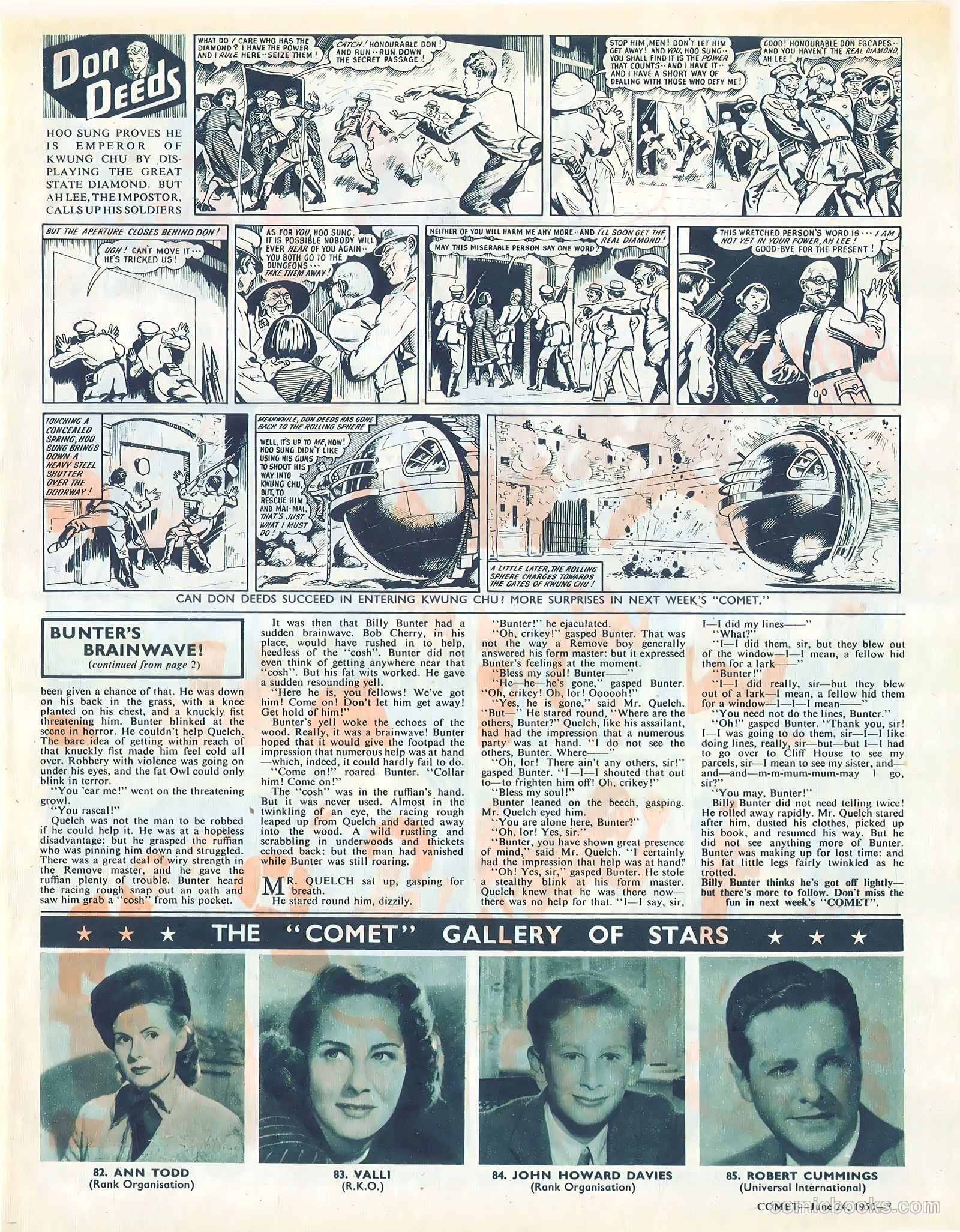 Comet #101 (1950) — page 7 of 8