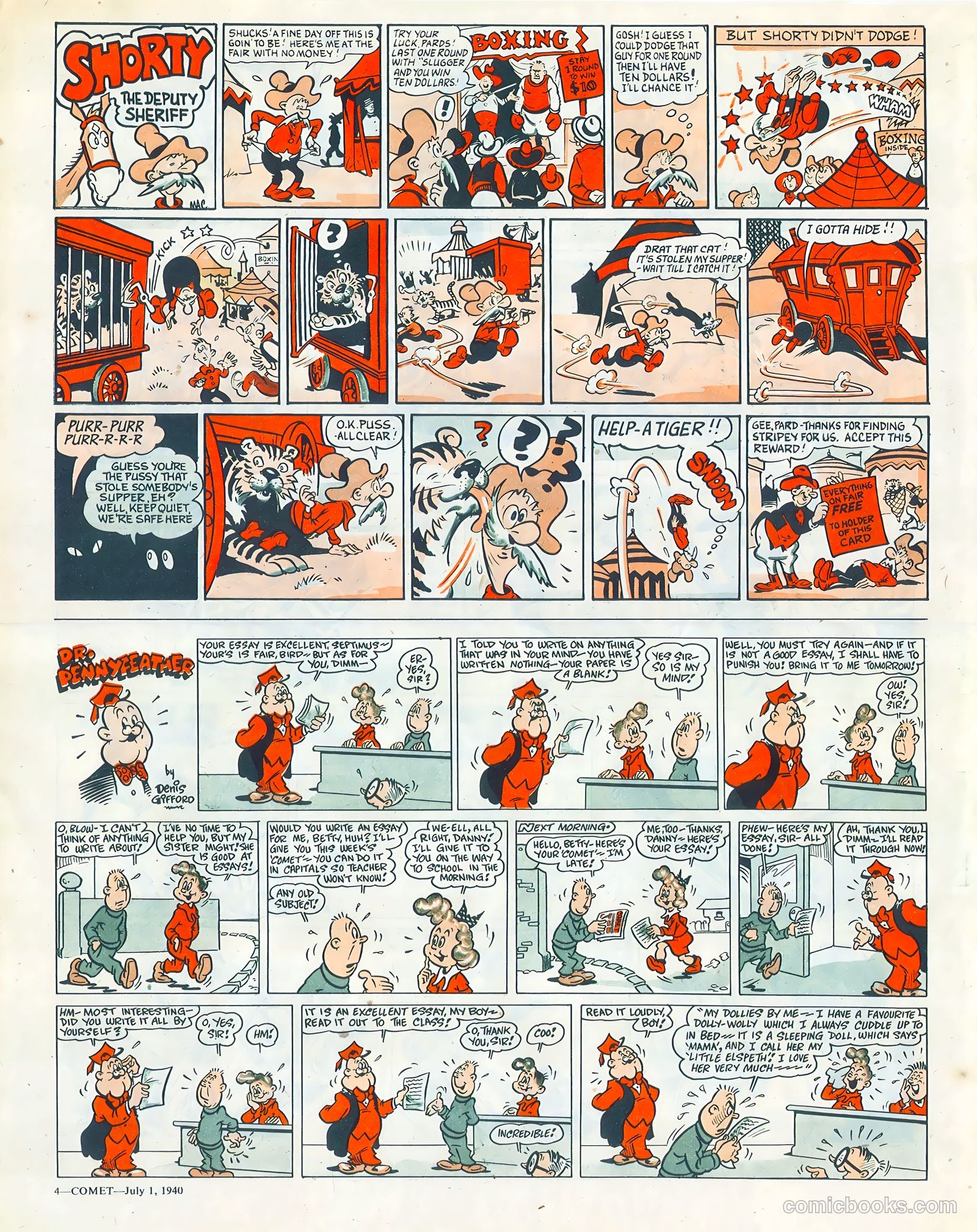 Comet #102 (1950) — page 4 of 8
