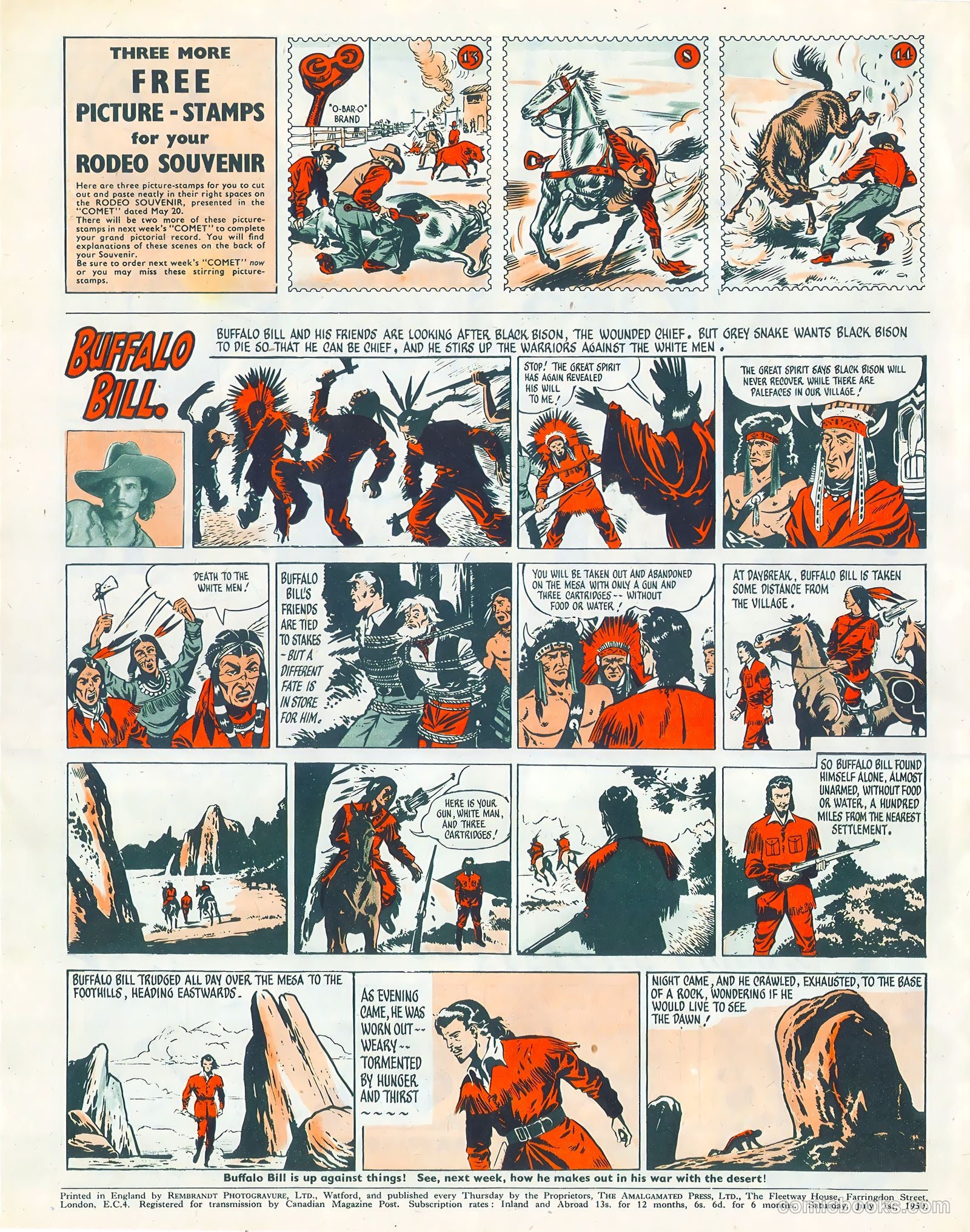 Comet #102 (1950) — page 8 of 8