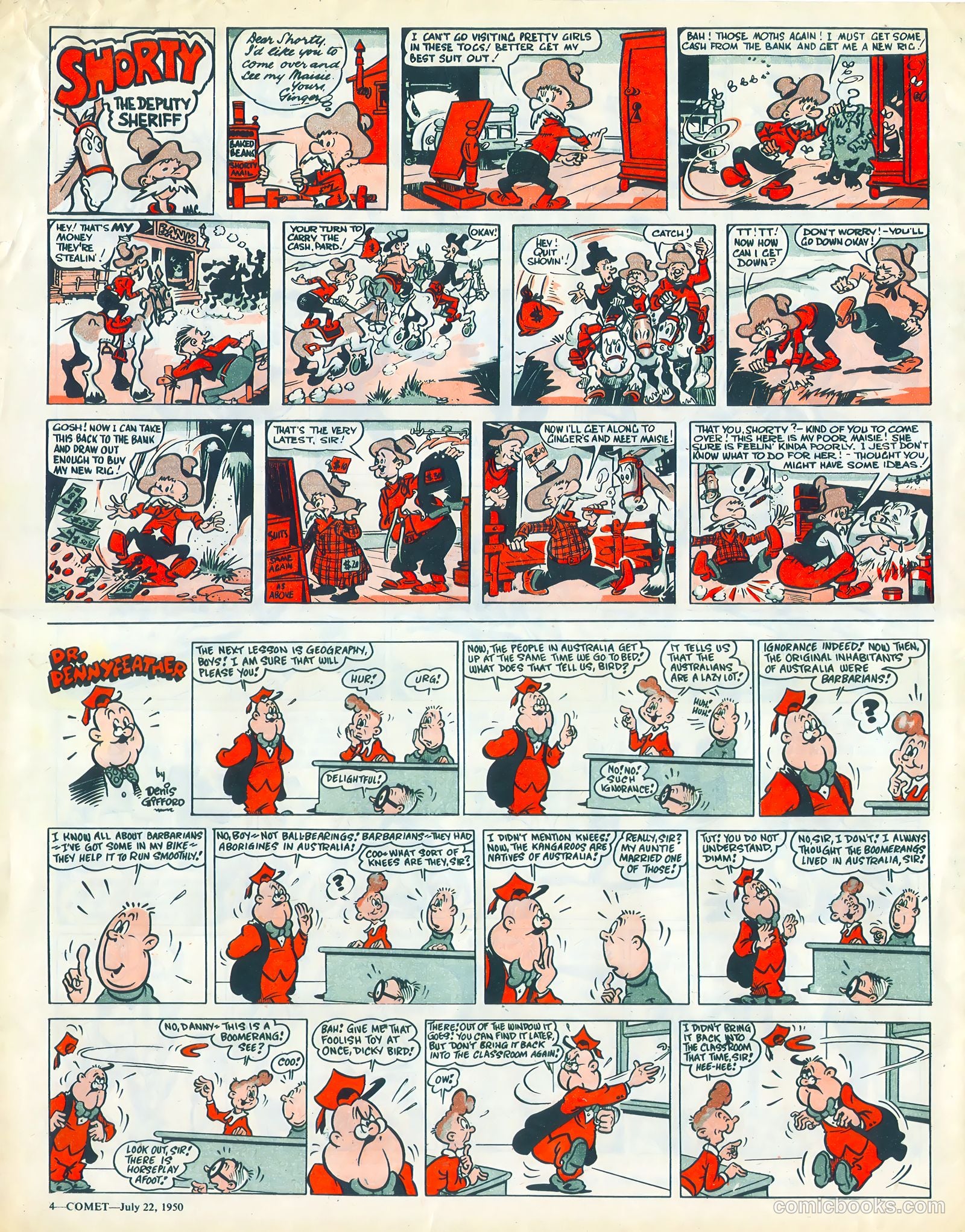 Comet #105 (1950) — page 4 of 8