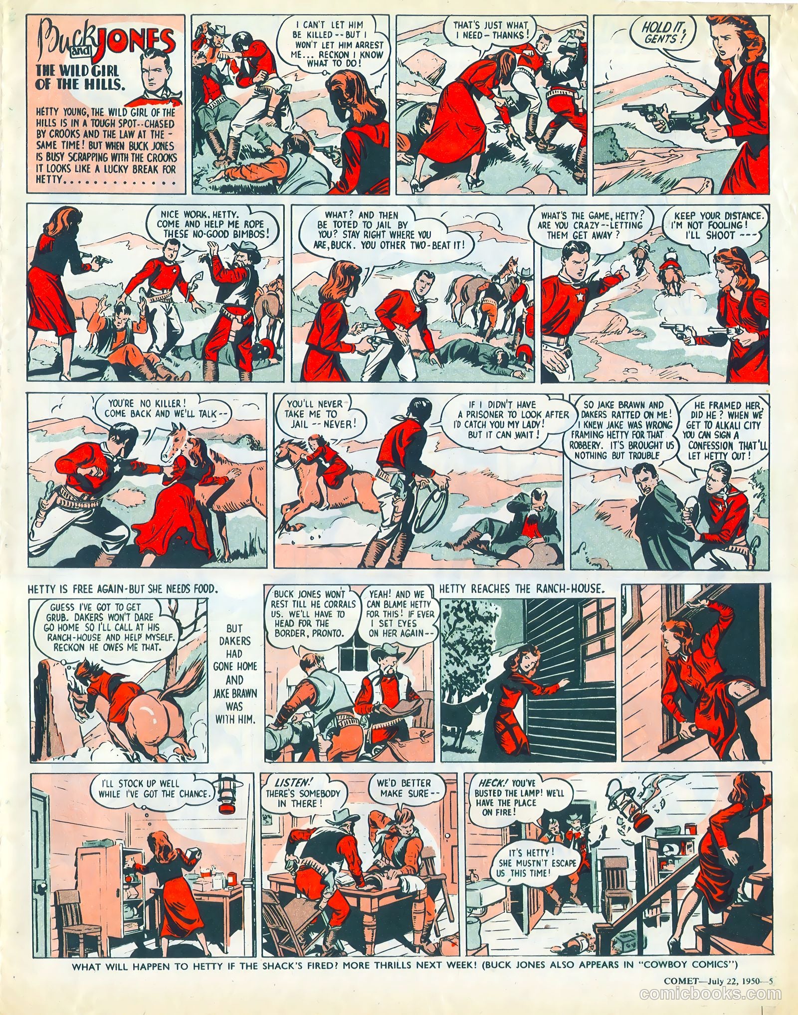 Comet #105 (1950) — page 5 of 8
