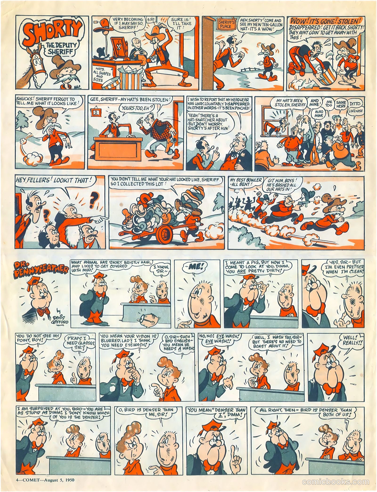 Comet #107 (1950) — page 4 of 8