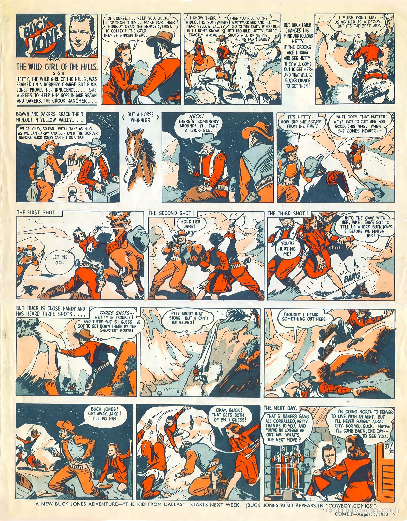 Comet #107 (1950) — page 5 of 8