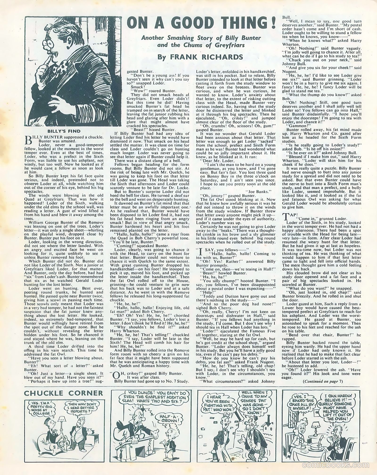 Comet #108 (1950) — page 2 of 8