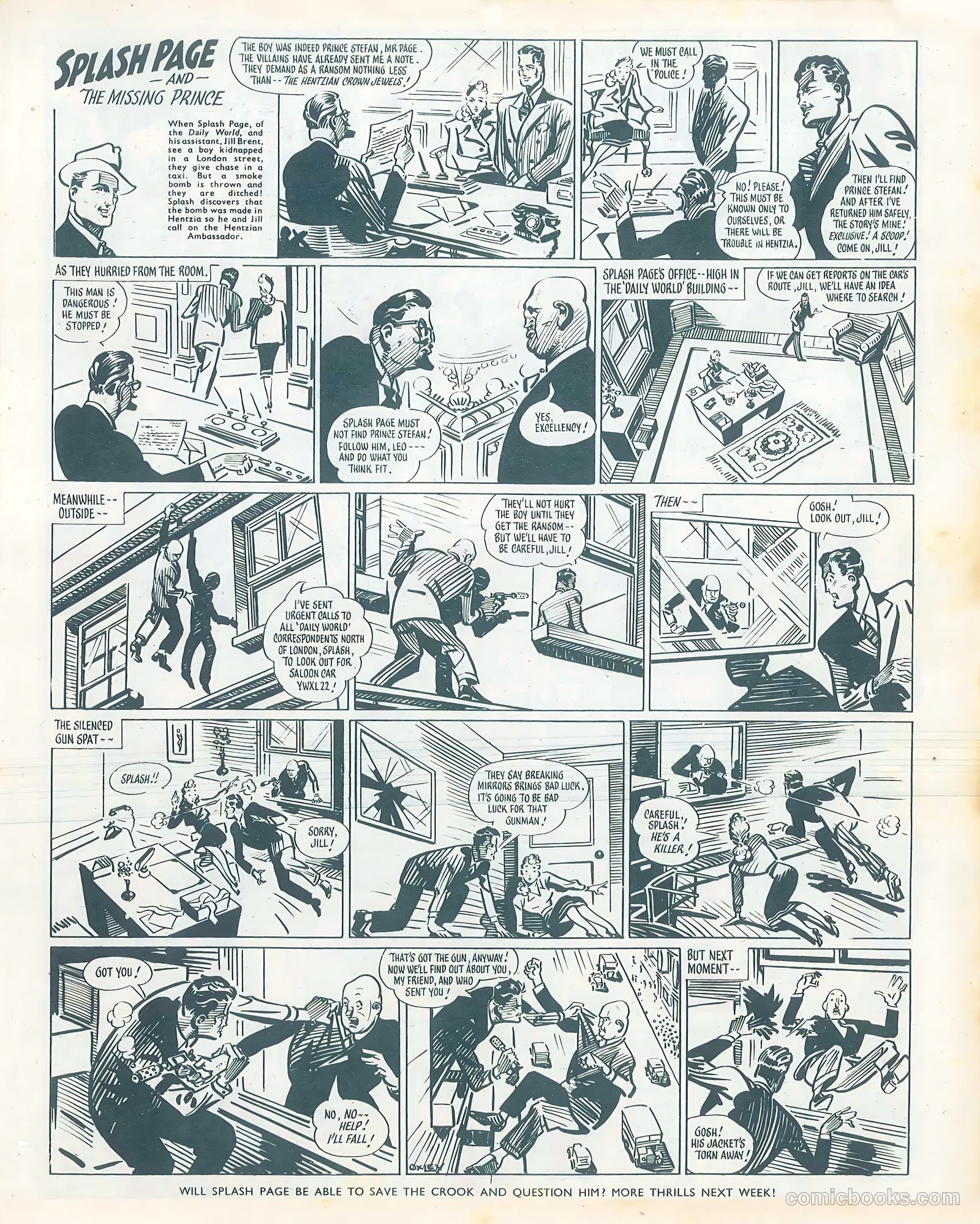 Comet #108 (1950) — page 3 of 8