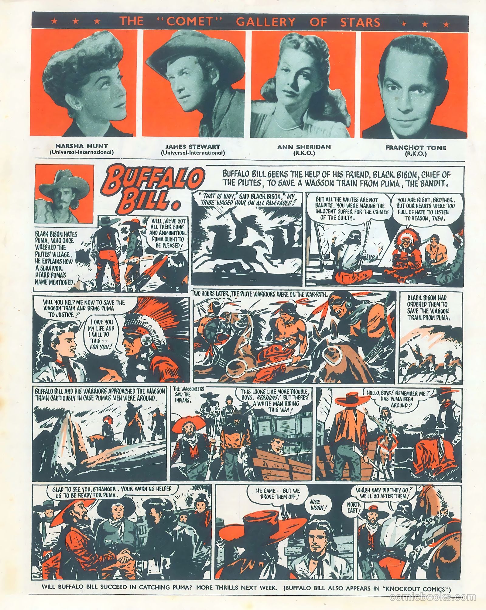 Comet #109 (1954) — page 8 of 8