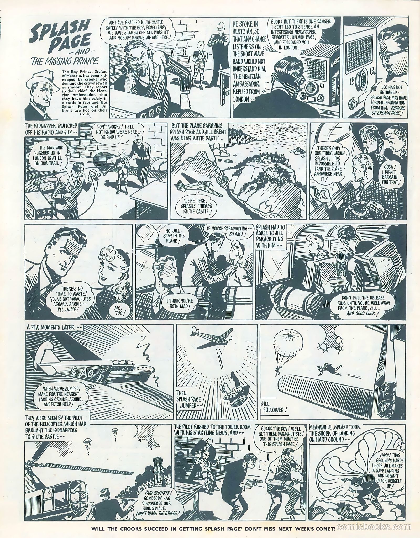 Comet #110 (1958) — page 3 of 8