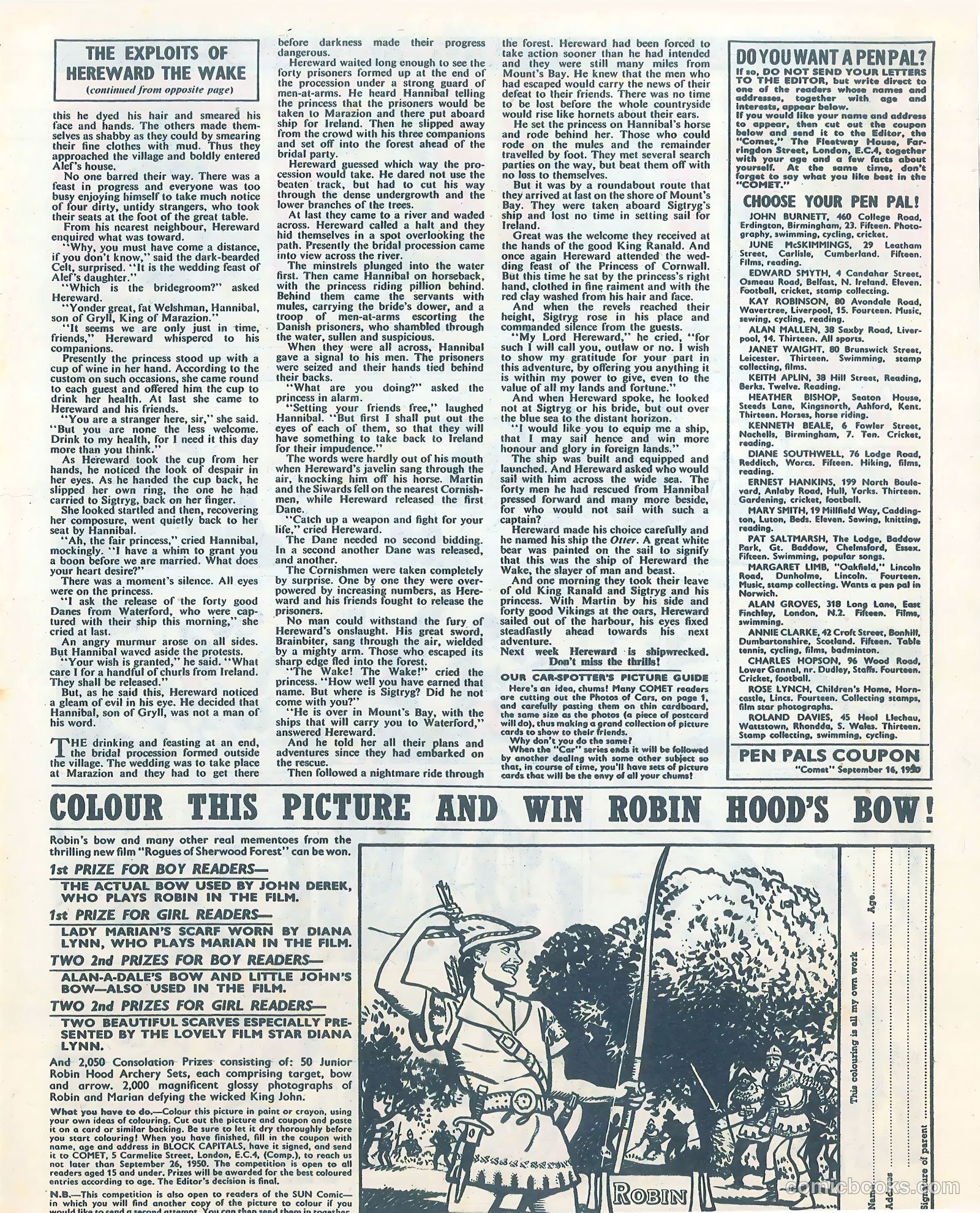 Comet #113 (1952) — page 6 of 7