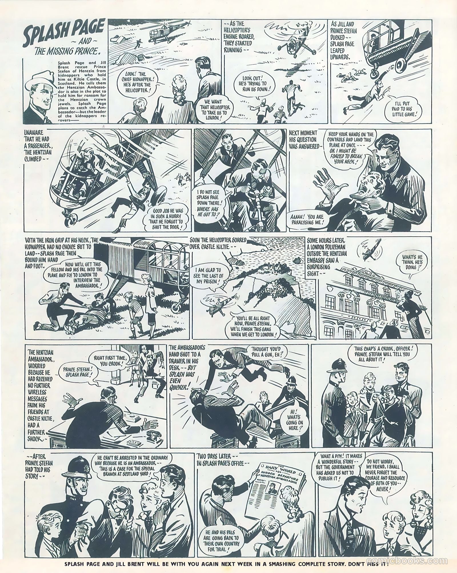Comet #115 (1939) — page 3 of 7