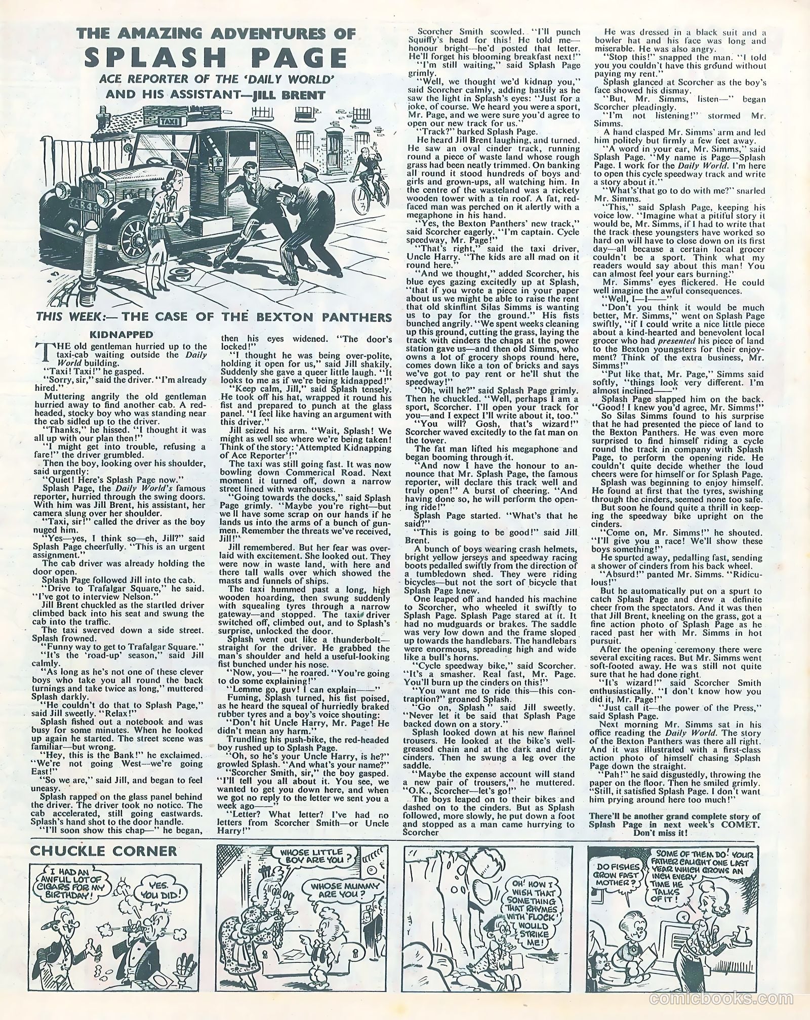 Comet #116 (1950) — page 3 of 7