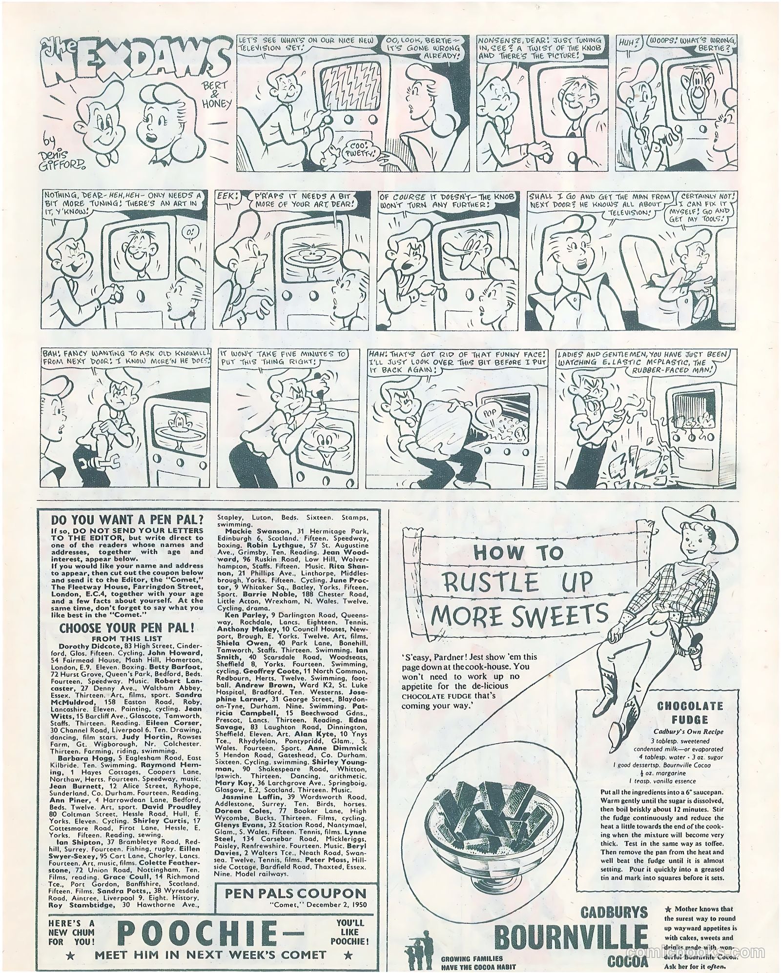 Comet #124 (1954) — page 6 of 7
