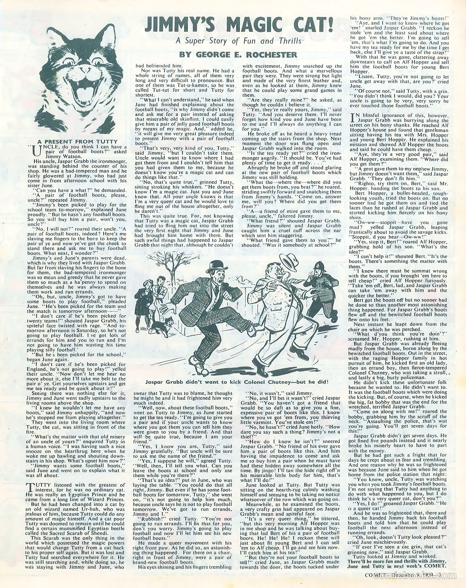Comet #125 (1950) — page 3 of 7