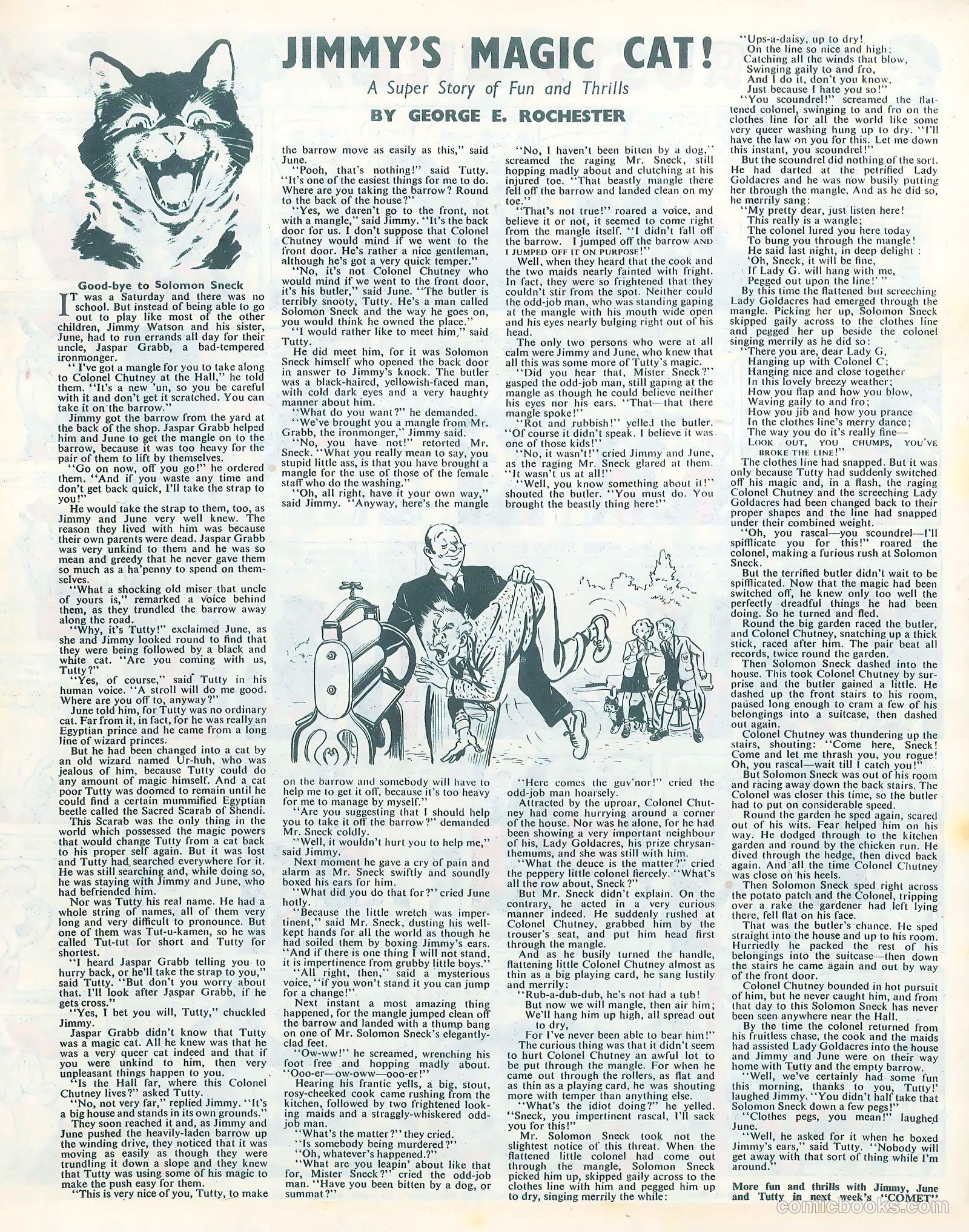 Comet #126 (1950) — page 3 of 7