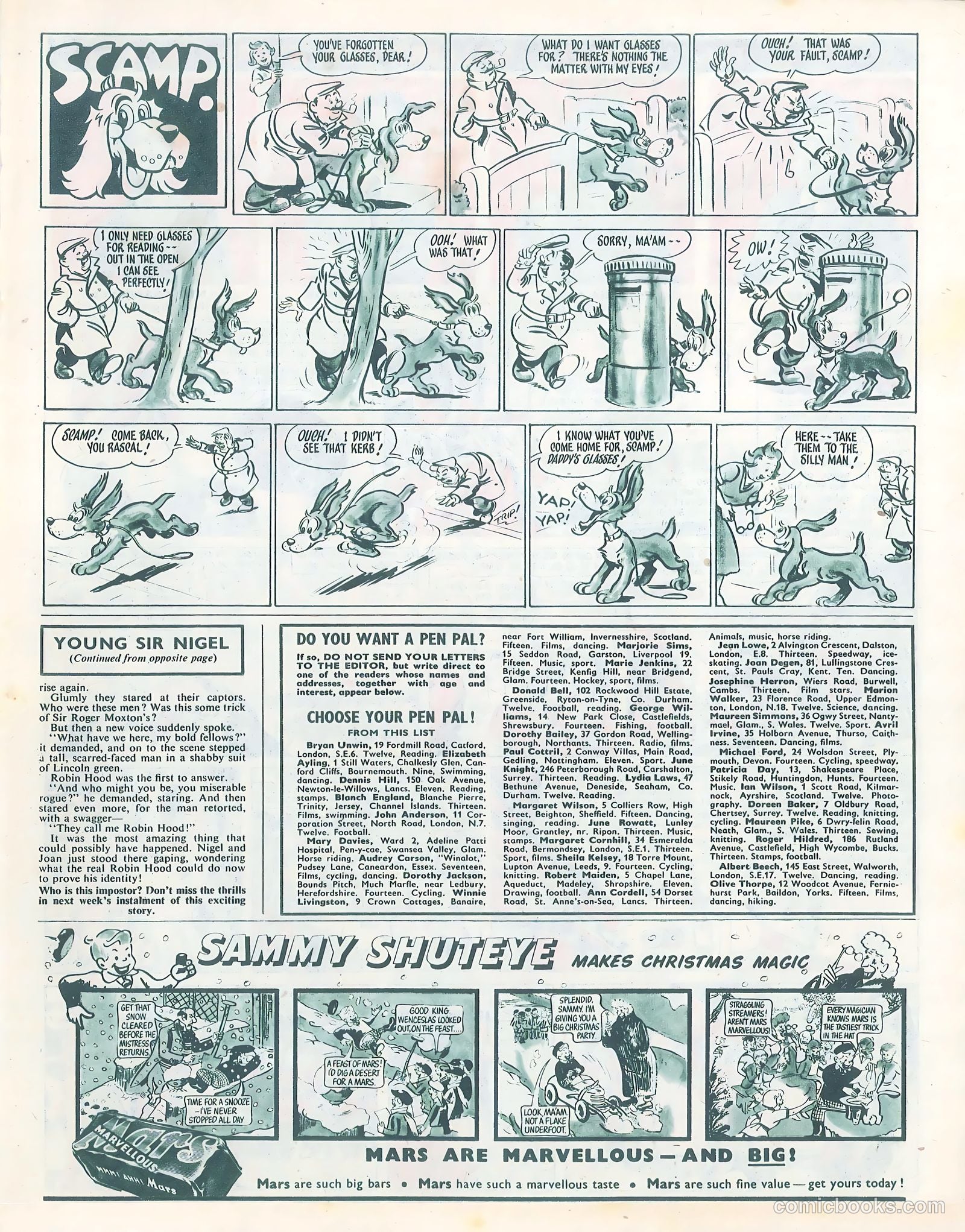 Comet #126 (1950) — page 6 of 7