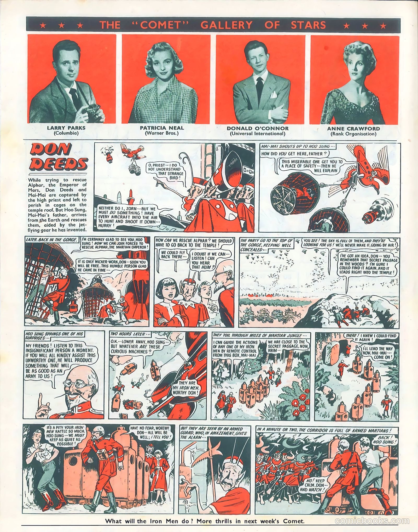 Comet #126 (1950) — page 7 of 7