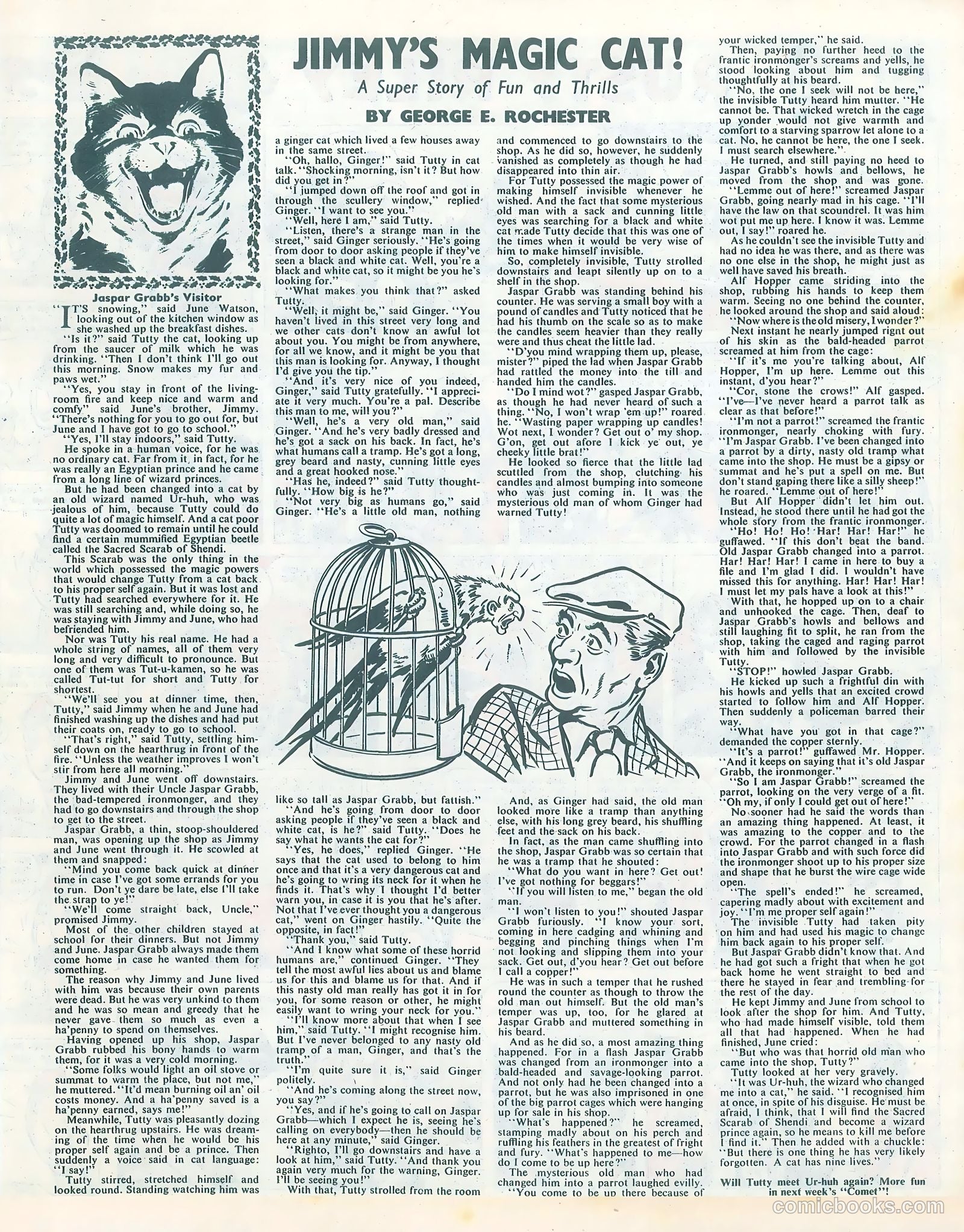 Comet #127 (1949) — page 3 of 7