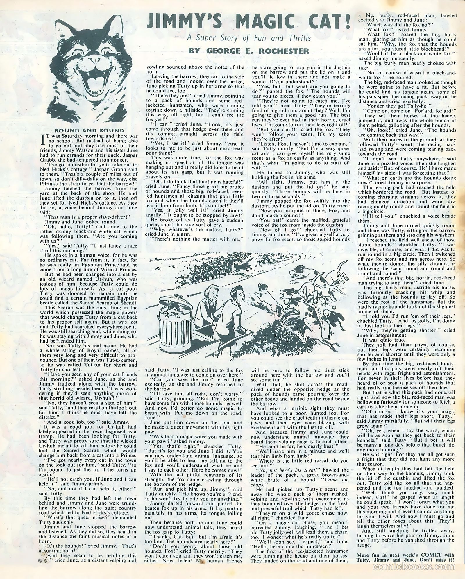 Comet #128 (1950) — page 3 of 7