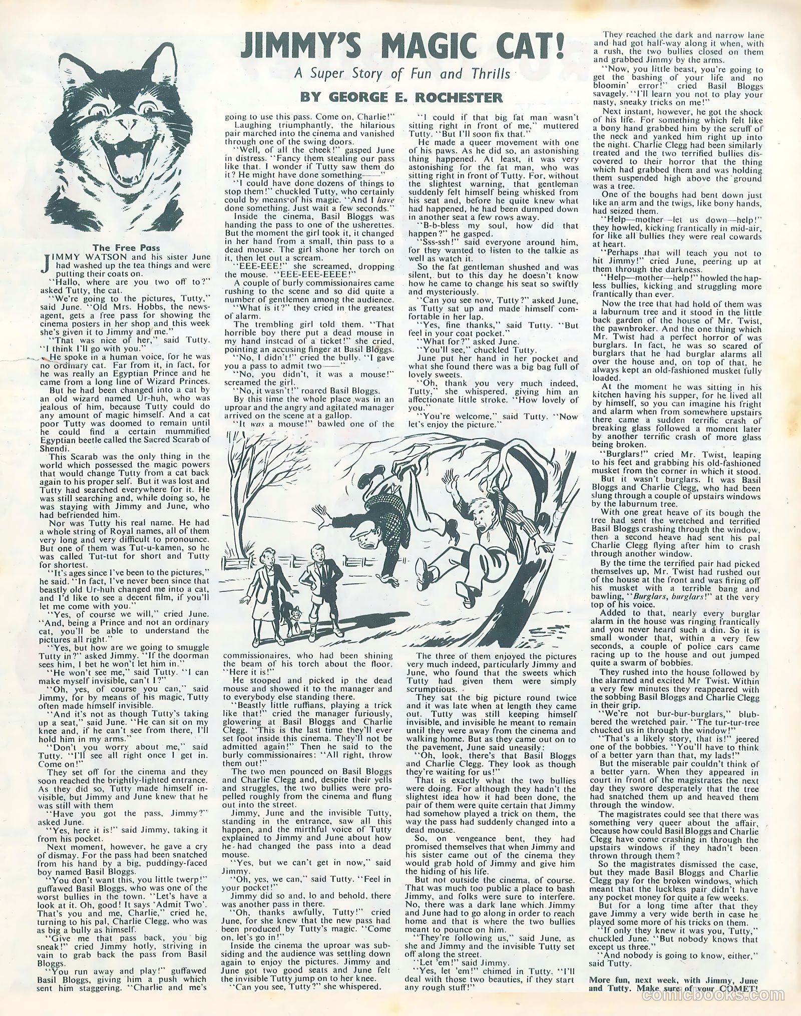 Comet #129 (1951) — page 3 of 7