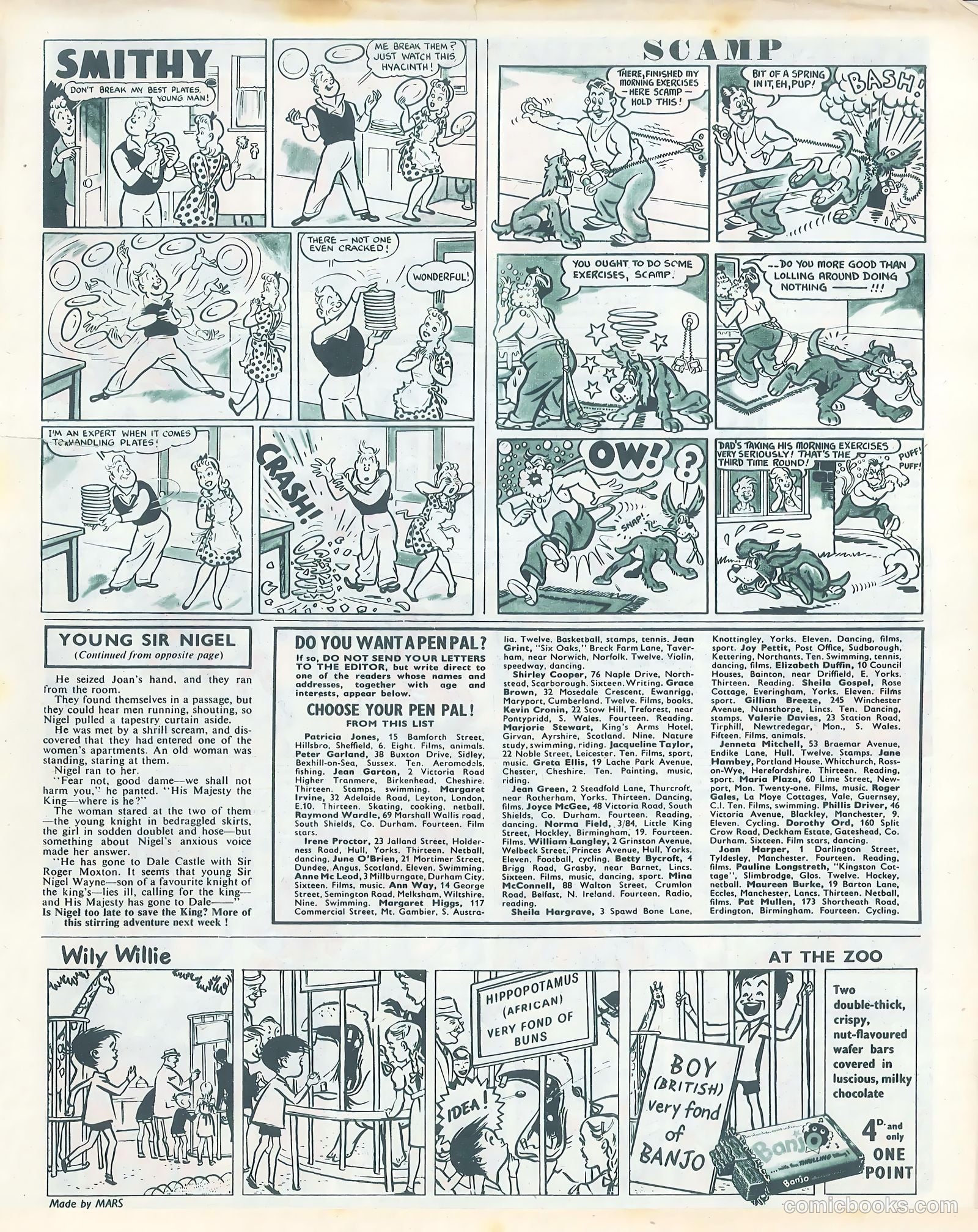 Comet #129 (1951) — page 6 of 7