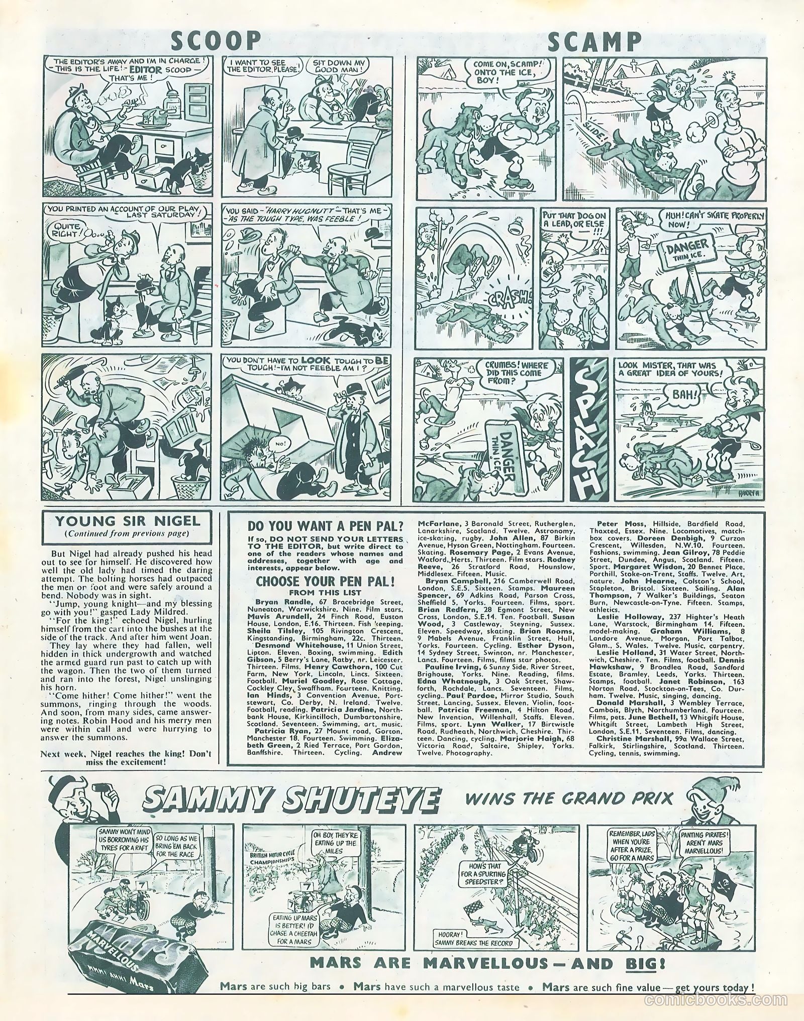 Comet #130 (1951) — page 6 of 7