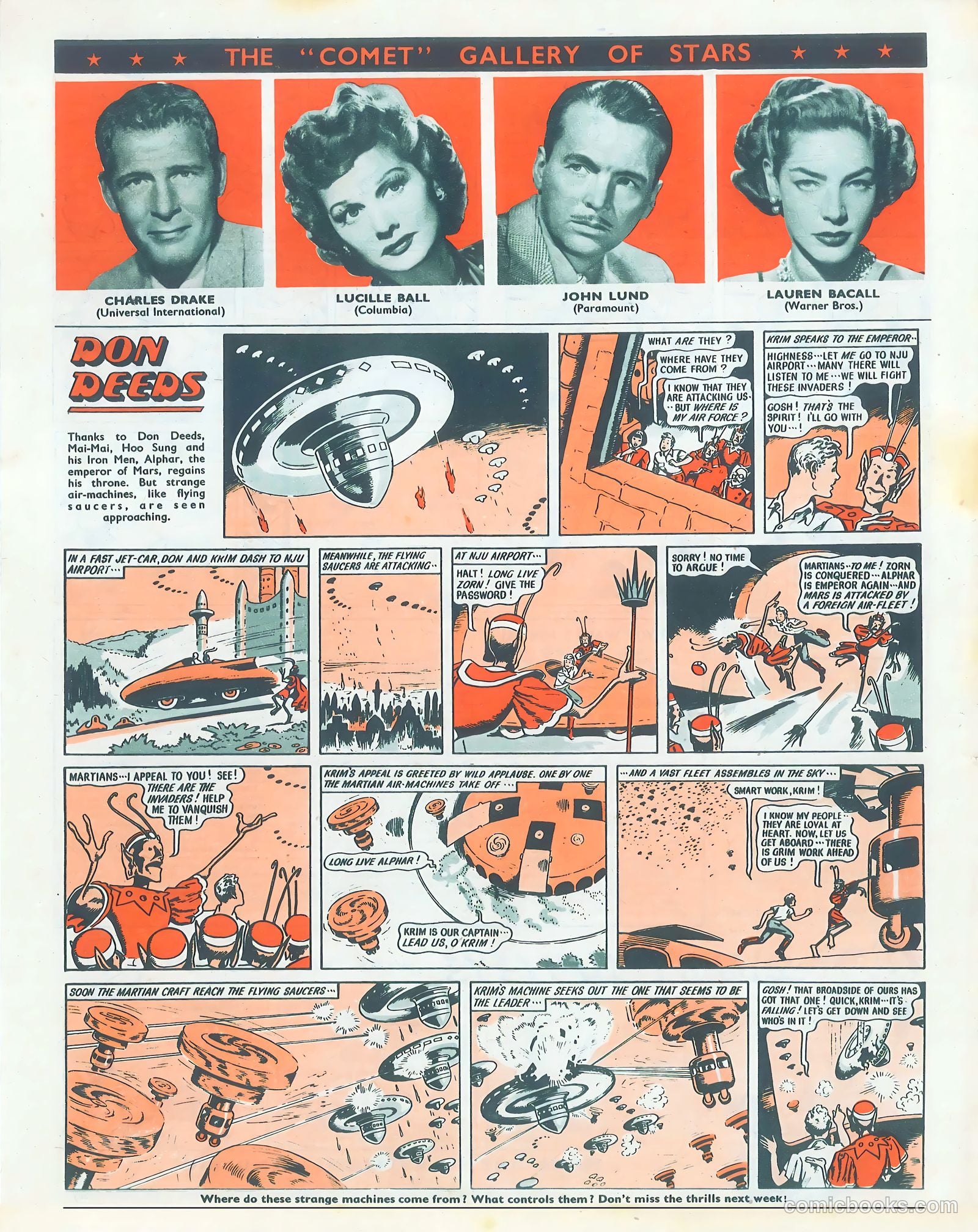 Comet #130 (1951) — page 7 of 7