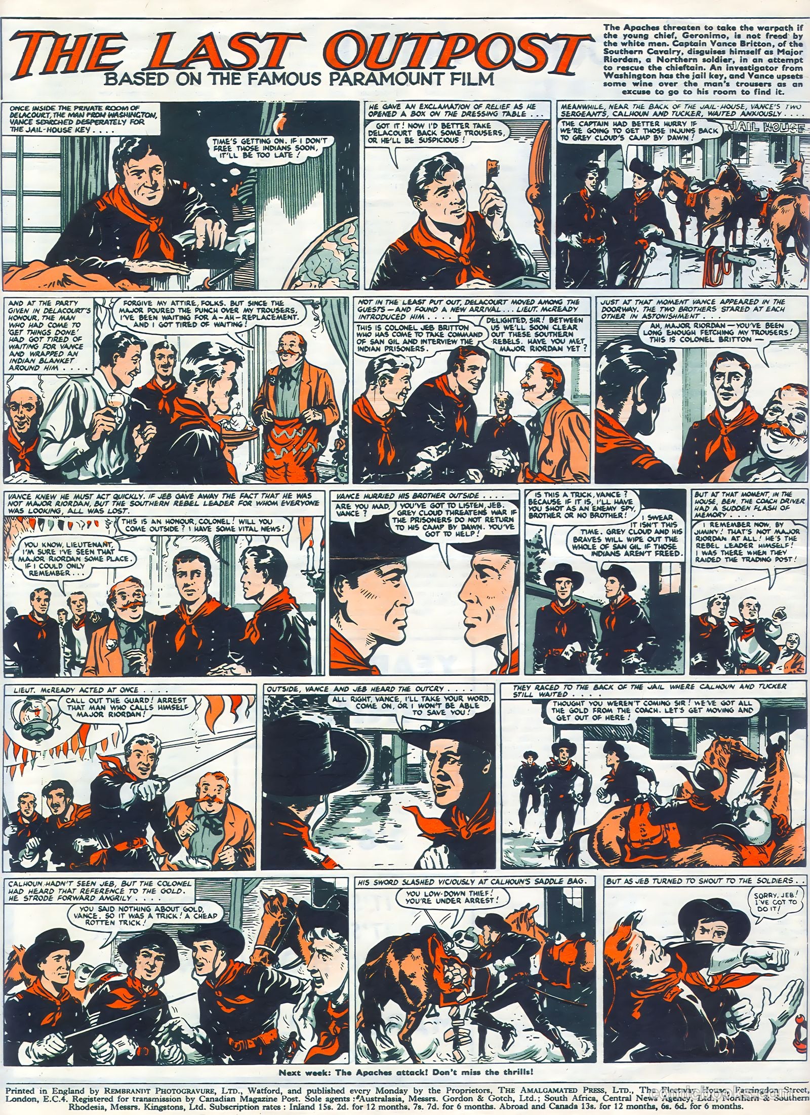 Comet #167 (1951) — page 9 of 9