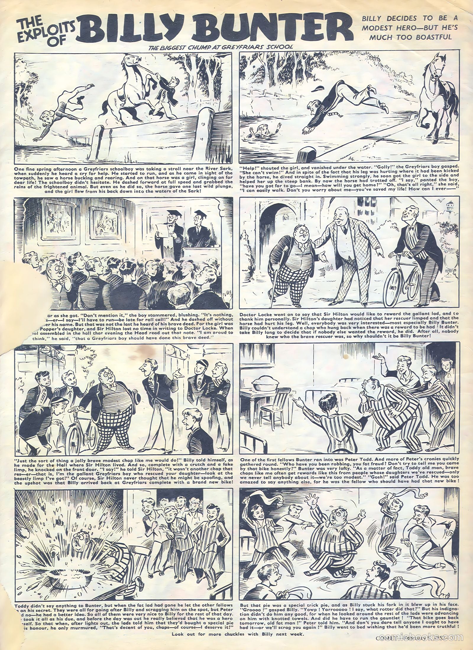 Comet #186 (1952) — page 3 of 8