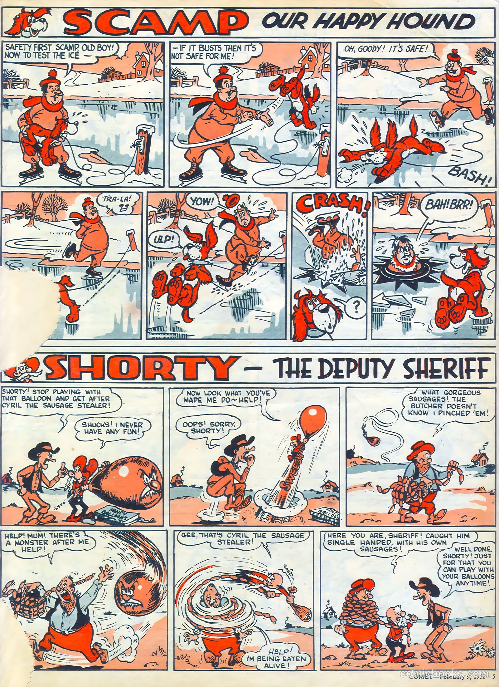 Comet #186 (1952) — page 5 of 8