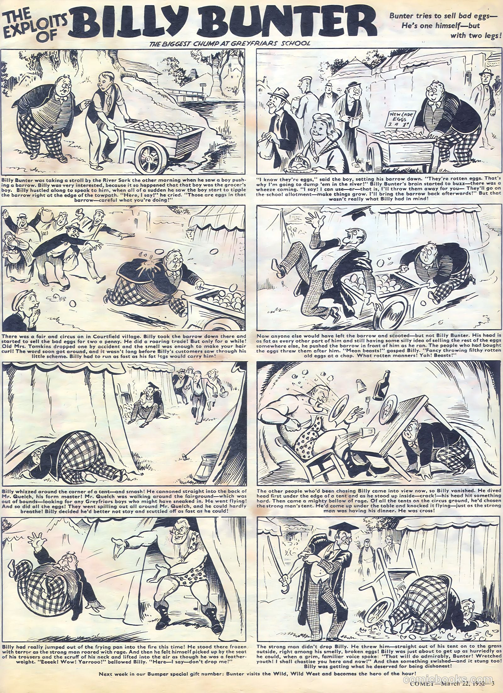 Comet #192 (1952) — page 3 of 8