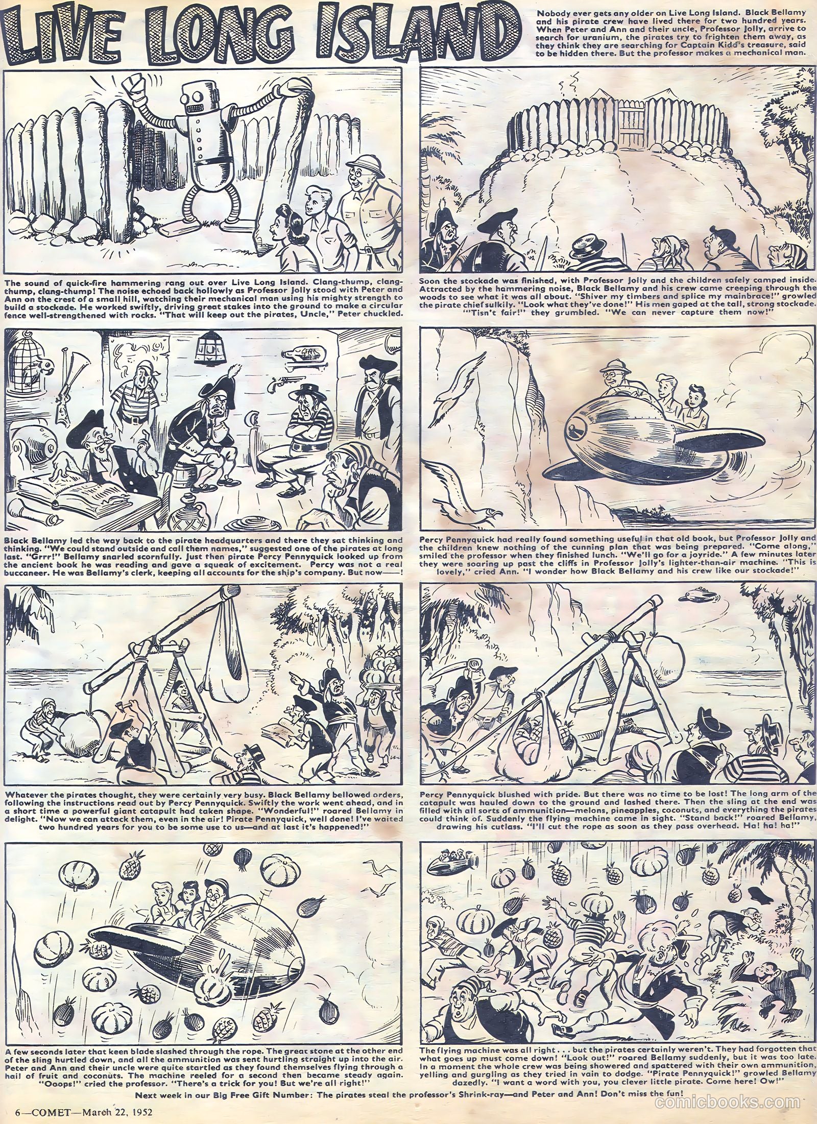 Comet #192 (1952) — page 6 of 8
