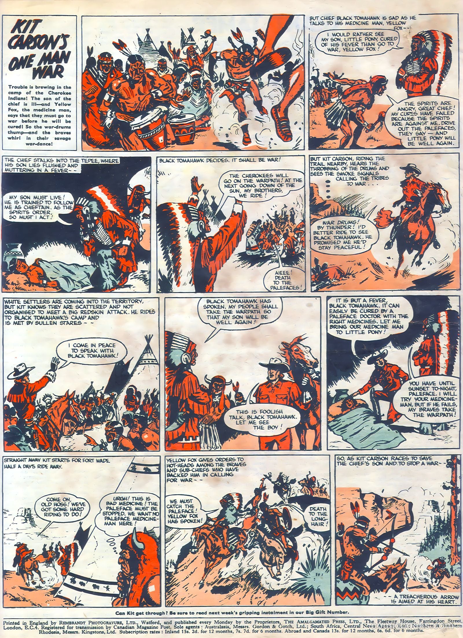 Comet #192 (1952) — page 8 of 8