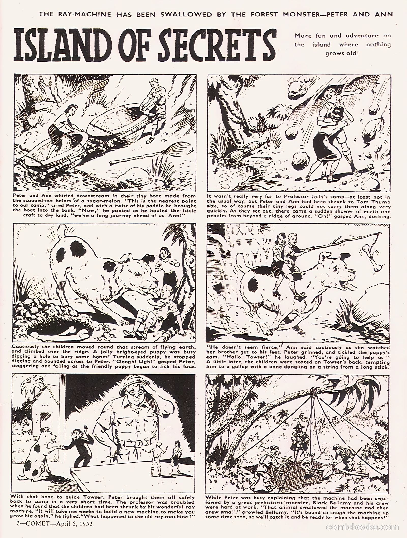 Comet #194 (1952) — page 2 of 20