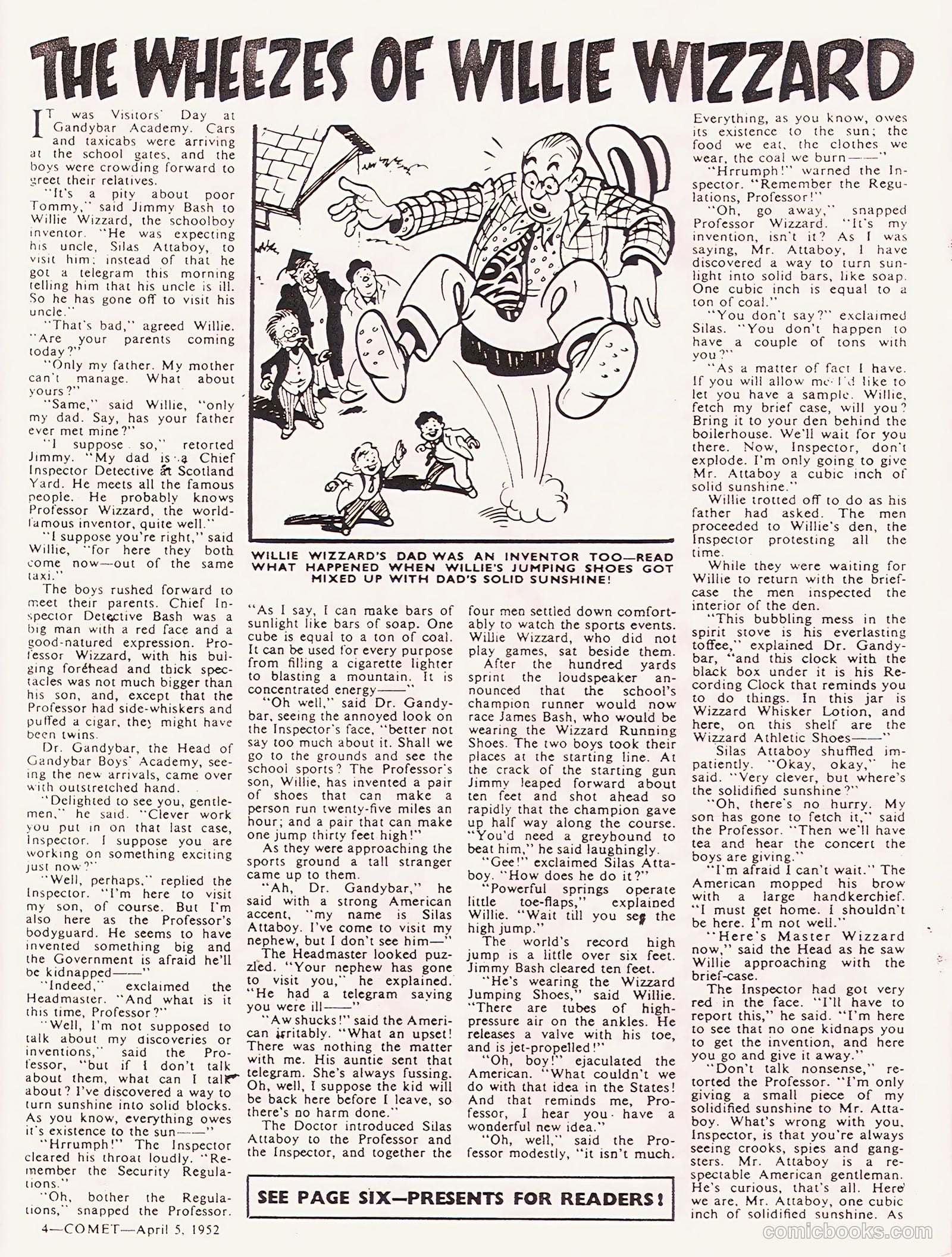 Comet #194 (1952) — page 4 of 20