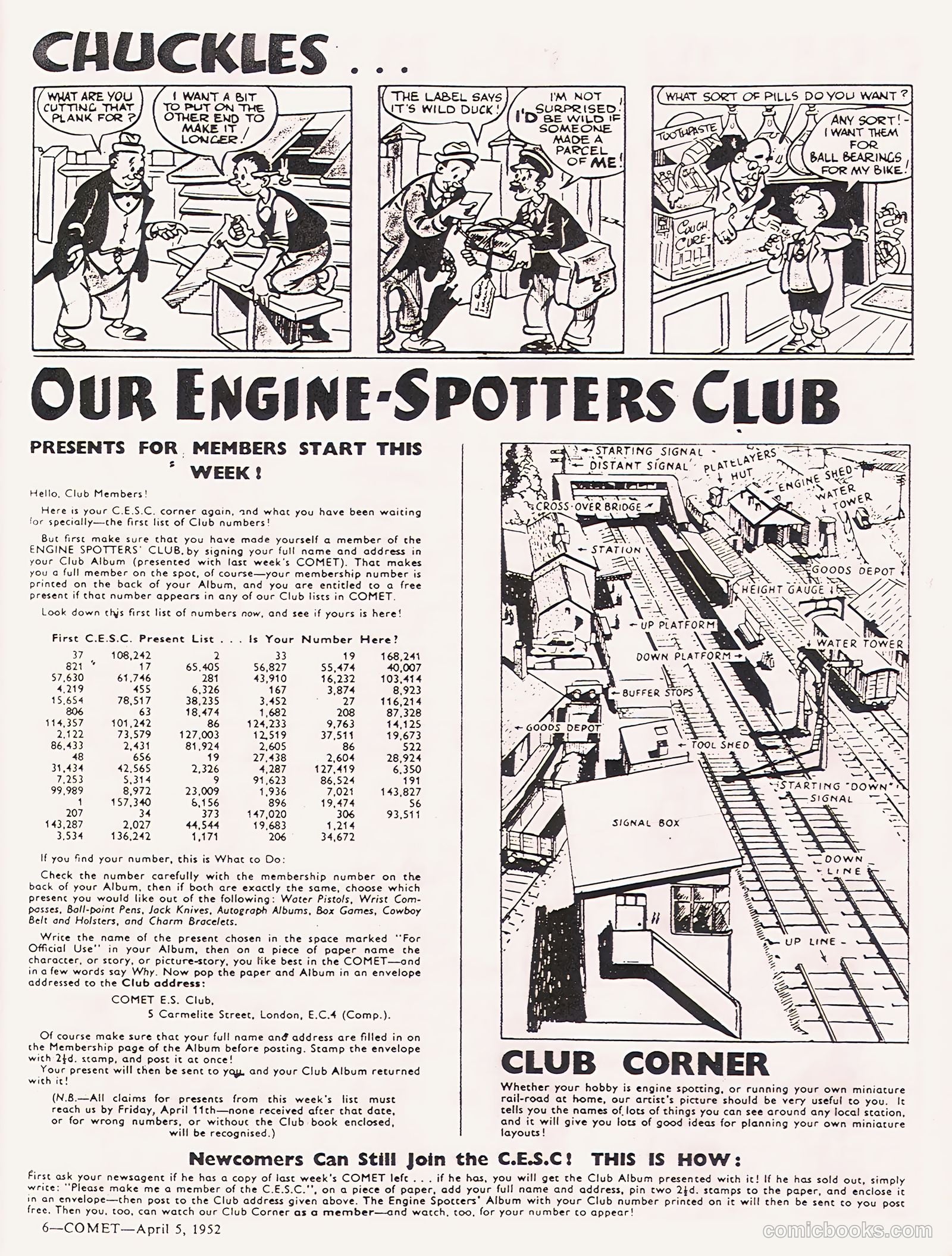 Comet #194 (1952) — page 6 of 20