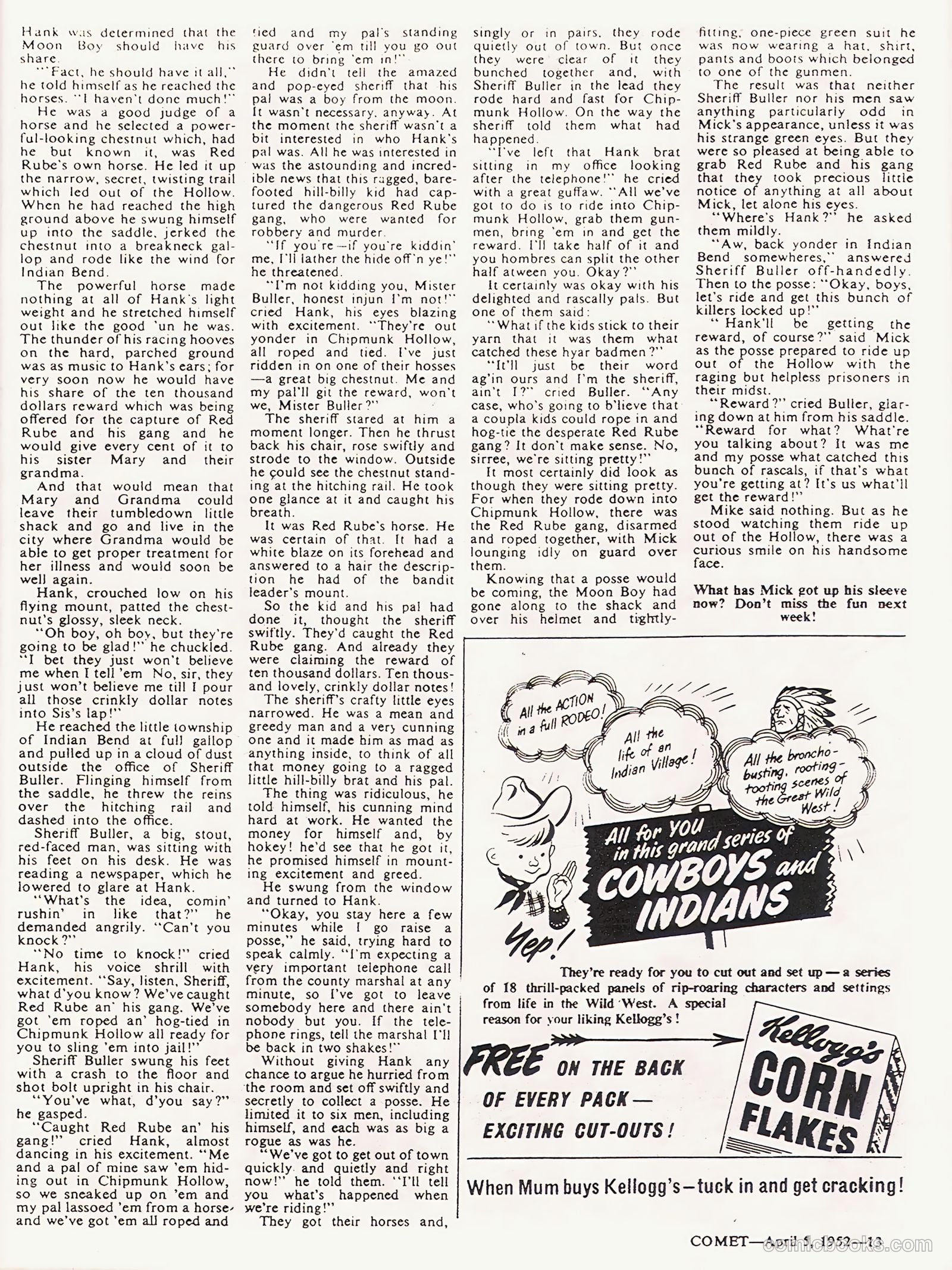 Comet #194 (1952) — page 13 of 20