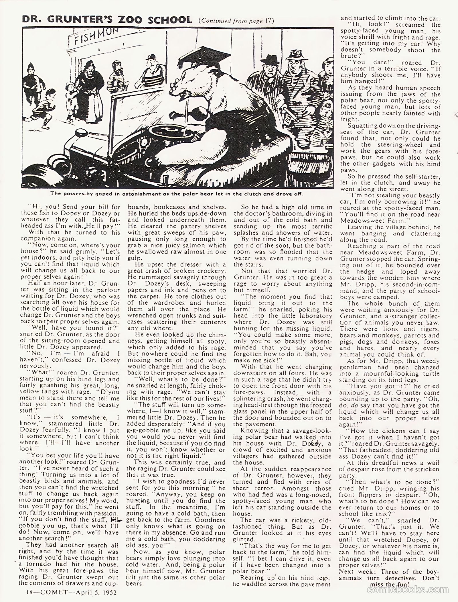 Comet #194 (1952) — page 18 of 20