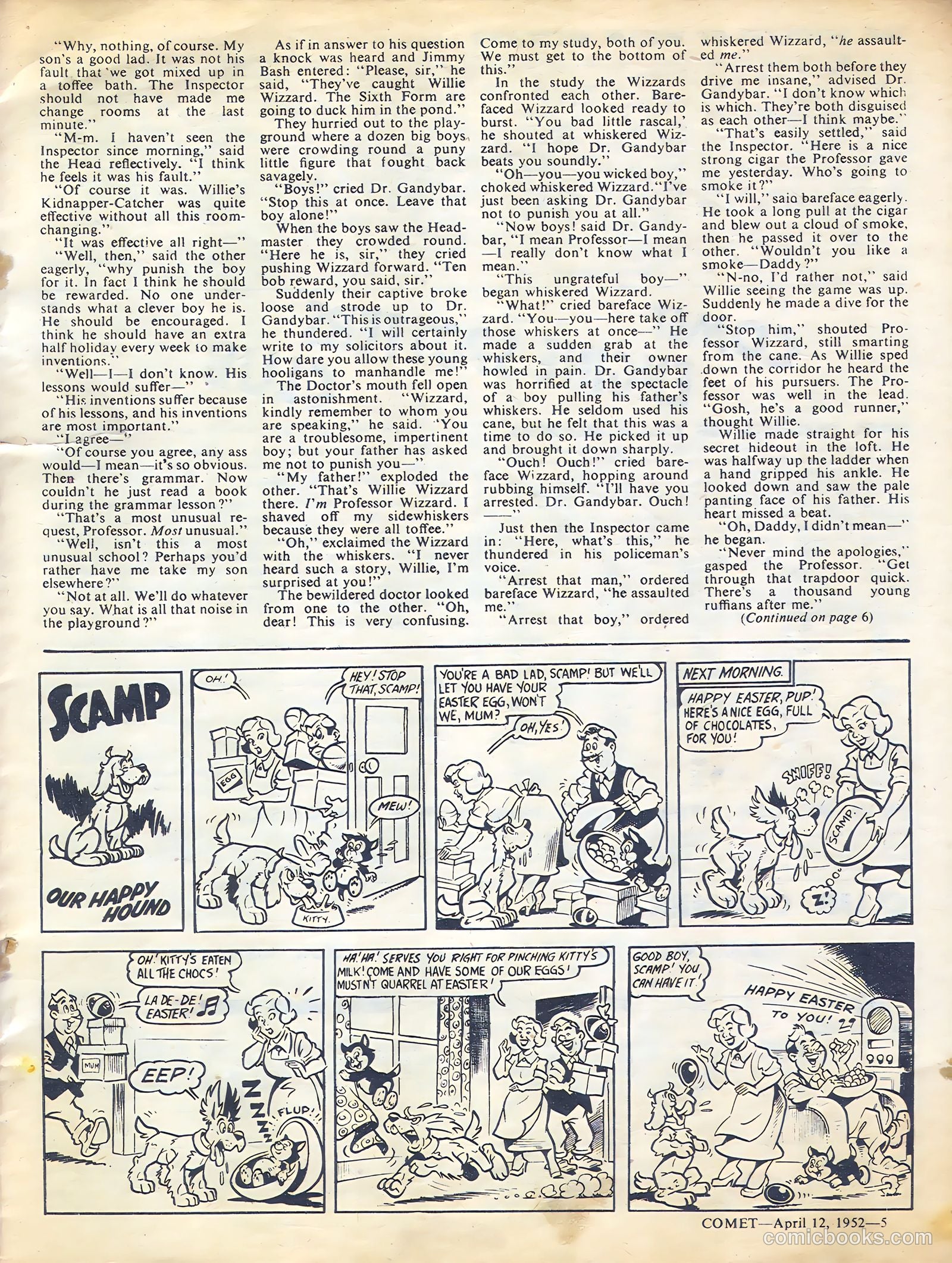 Comet #195 (1952) — page 5 of 20