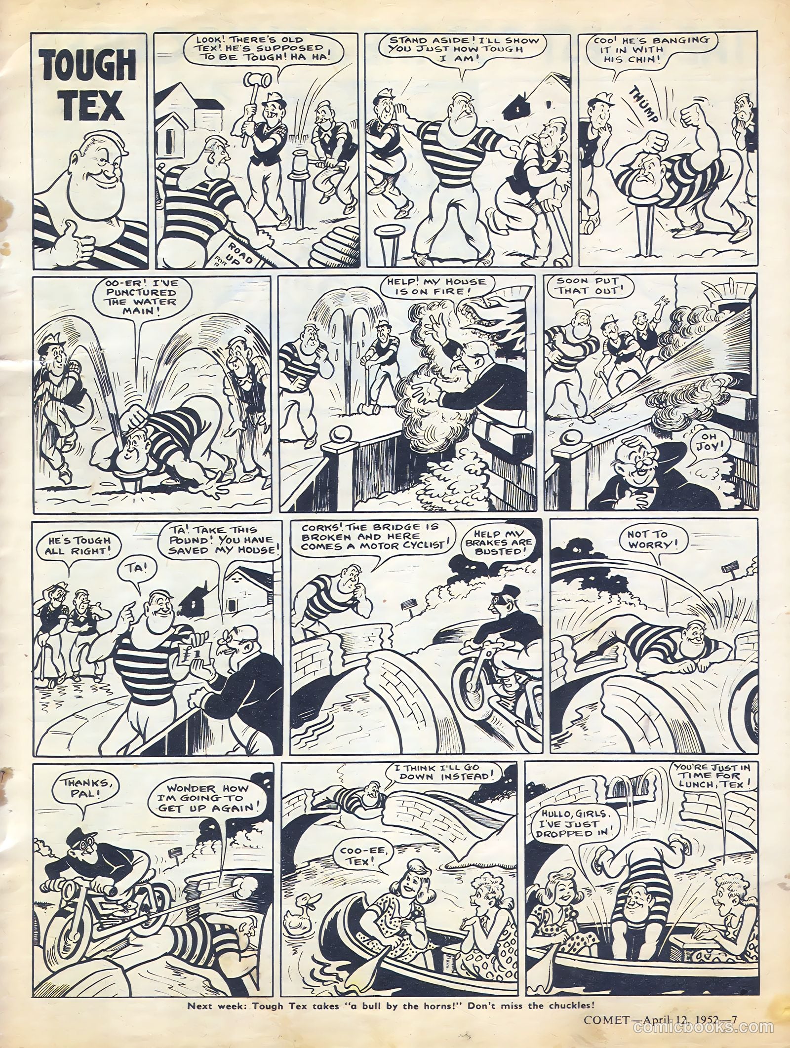Comet #195 (1952) — page 7 of 20