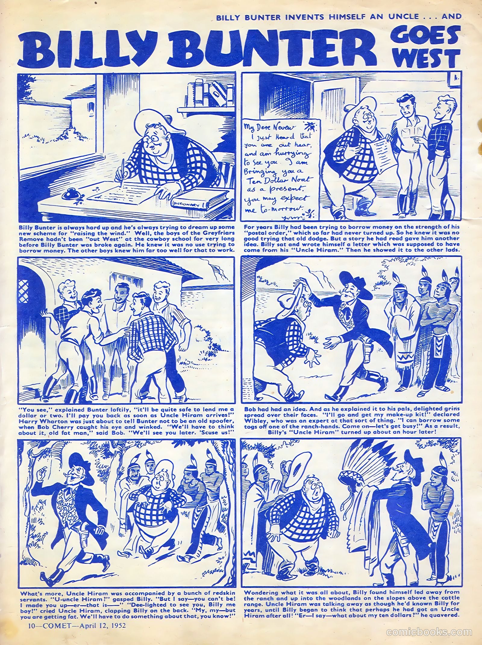 Comet #195 (1952) — page 10 of 20