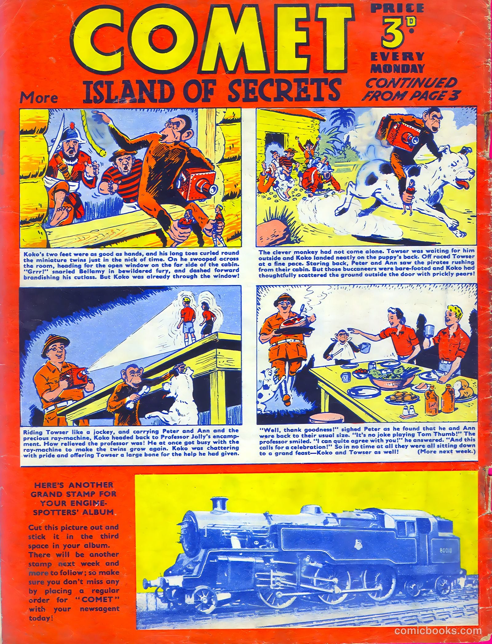 Comet #195 (1952) — page 20 of 20