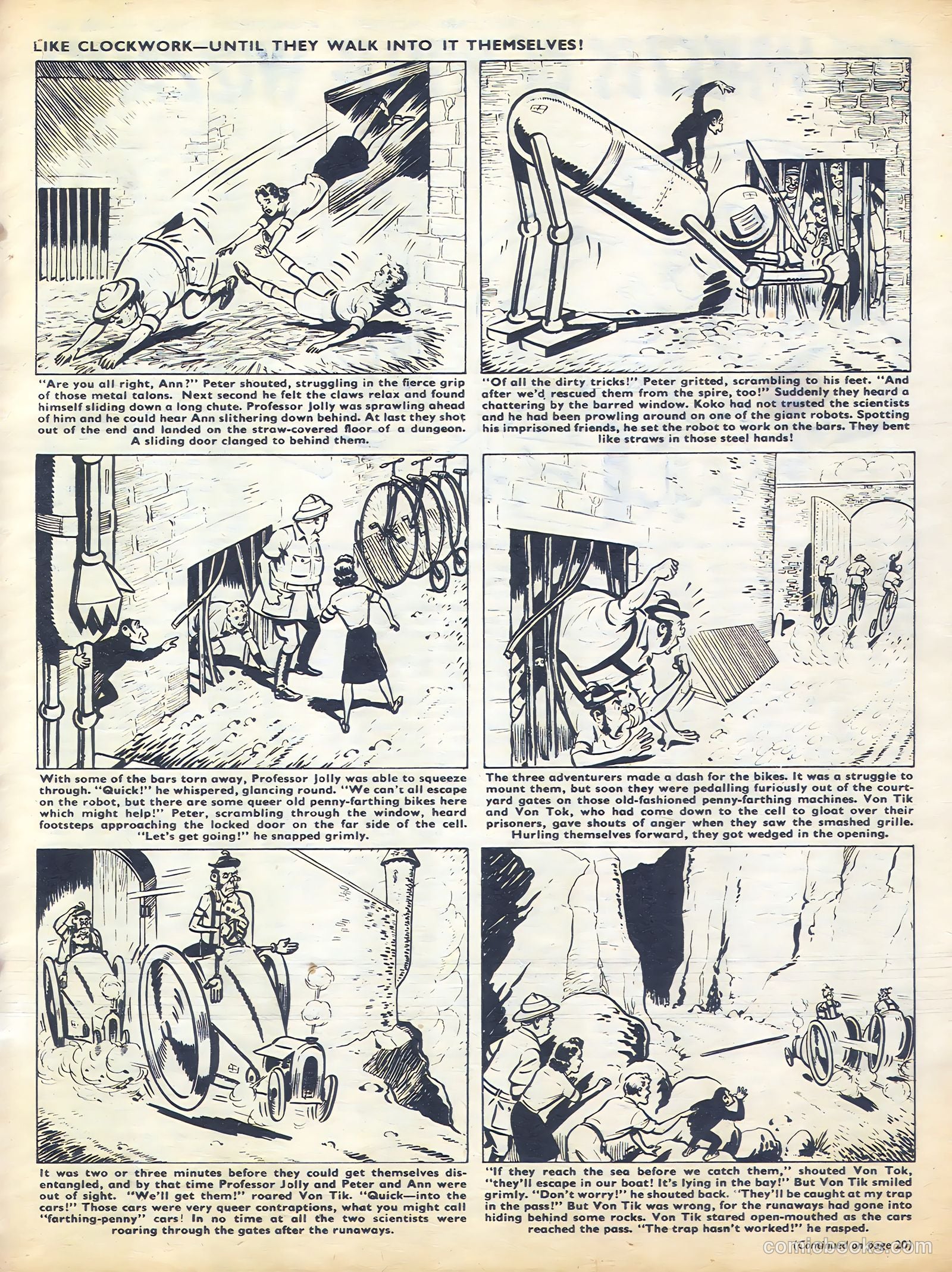 Comet #198 (1952) — page 3 of 20