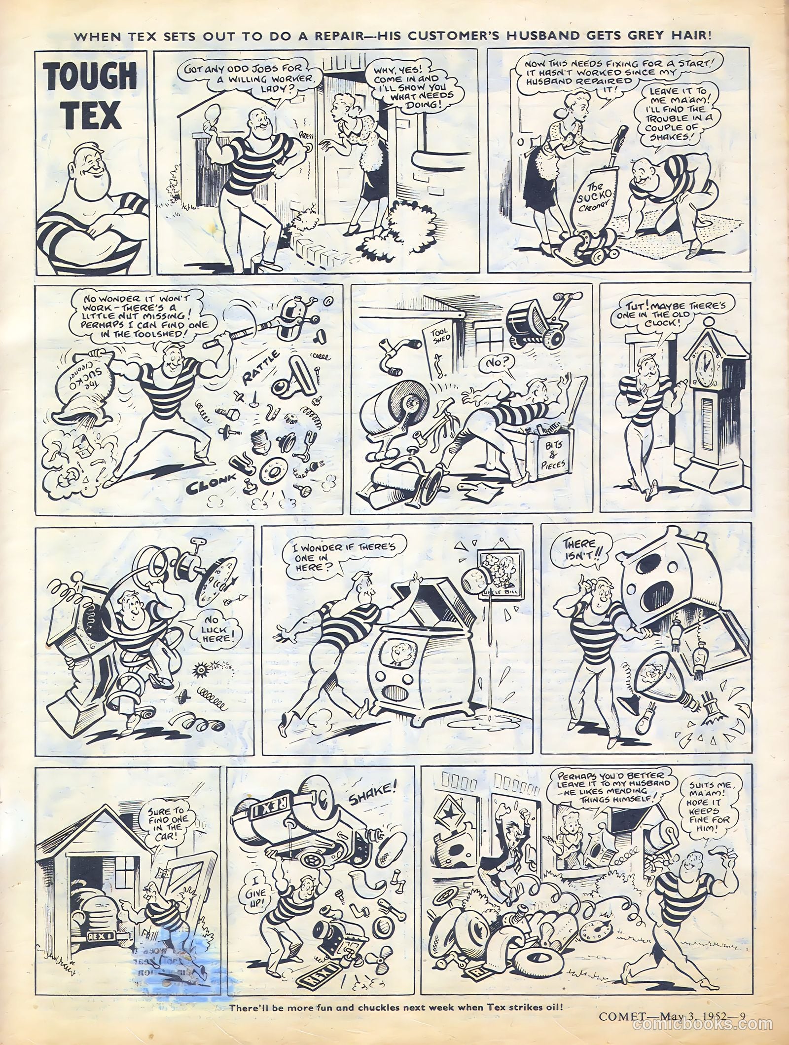 Comet #198 (1952) — page 9 of 20