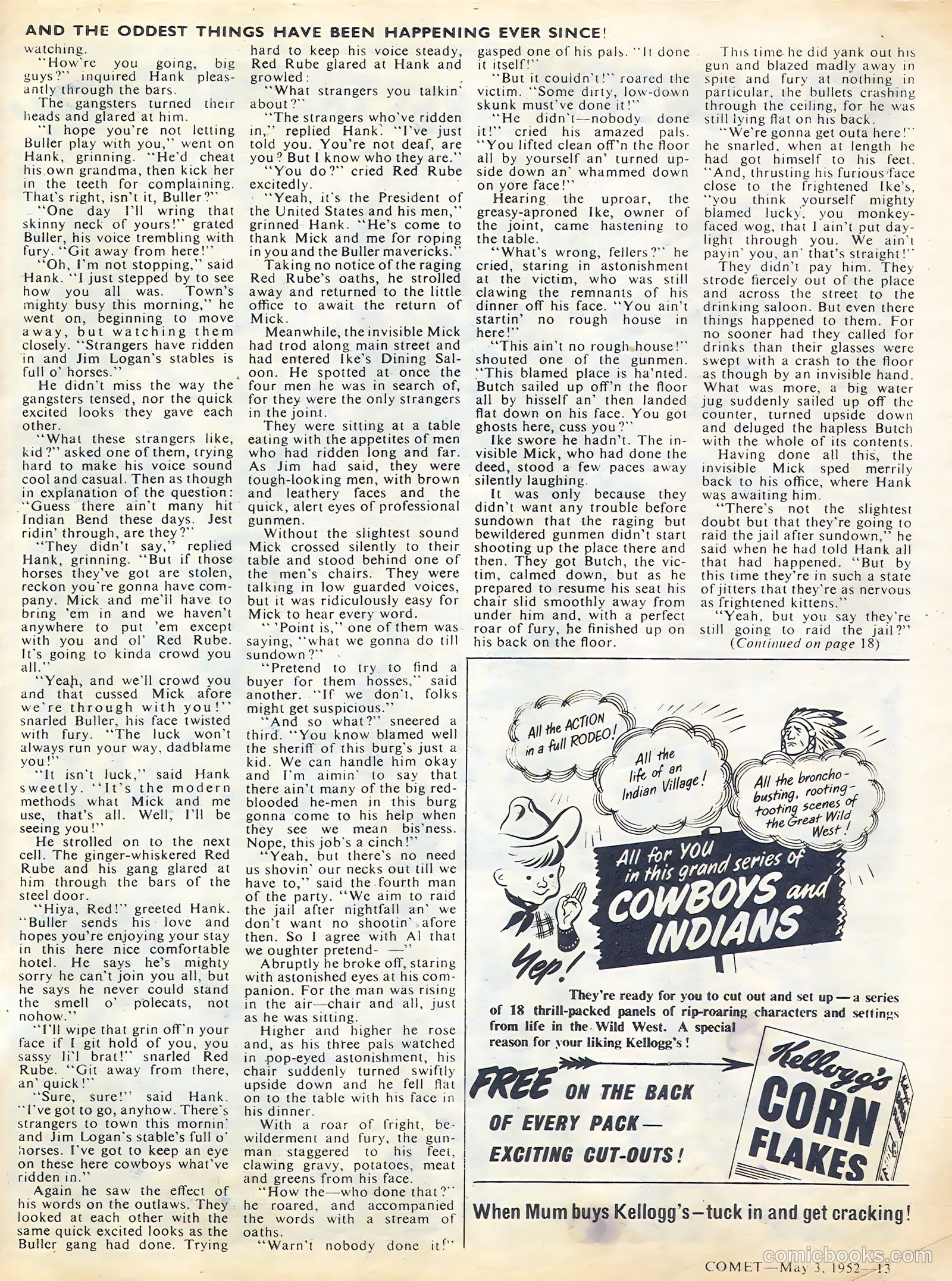 Comet #198 (1952) — page 13 of 20