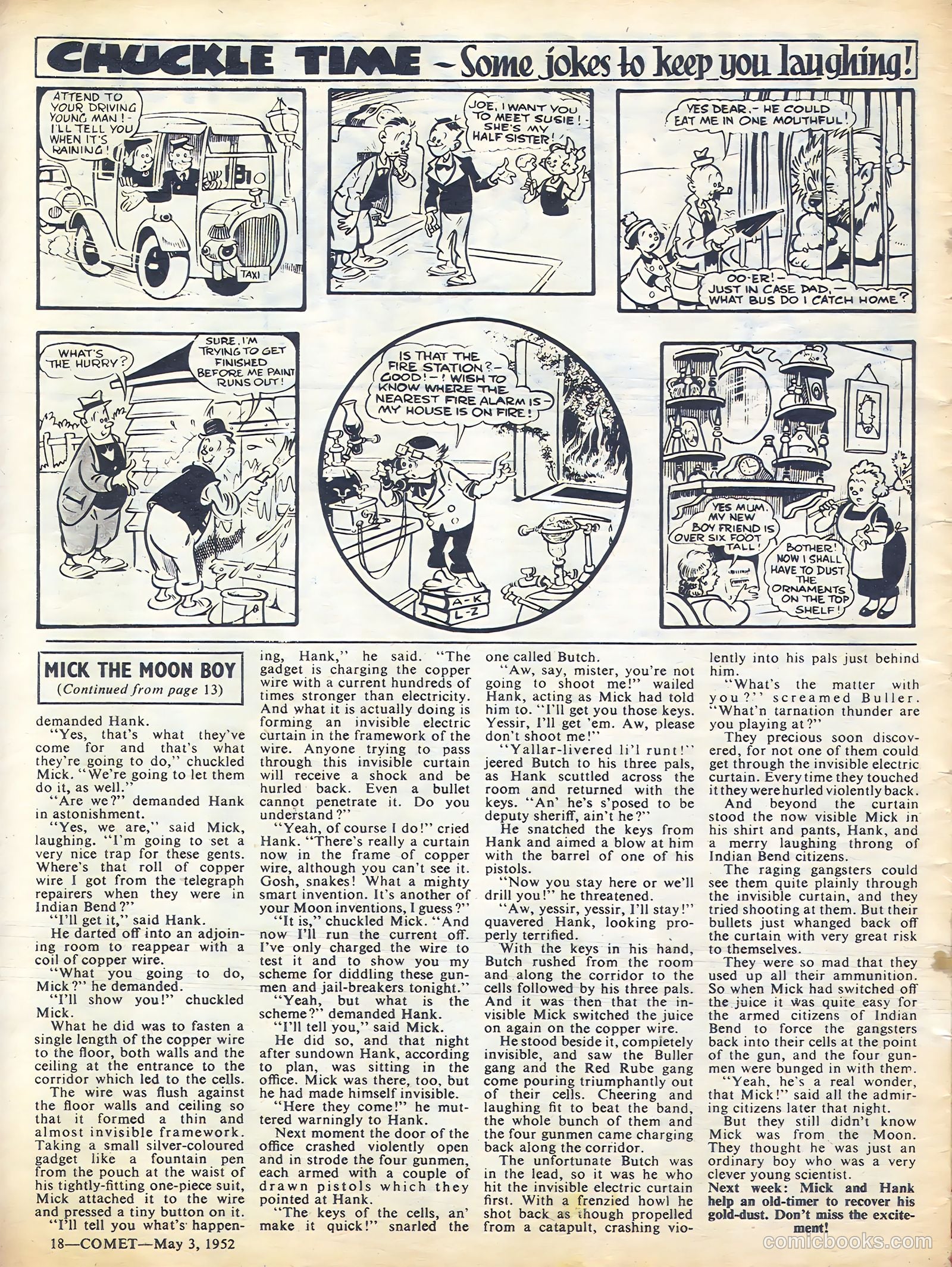 Comet #198 (1952) — page 18 of 20