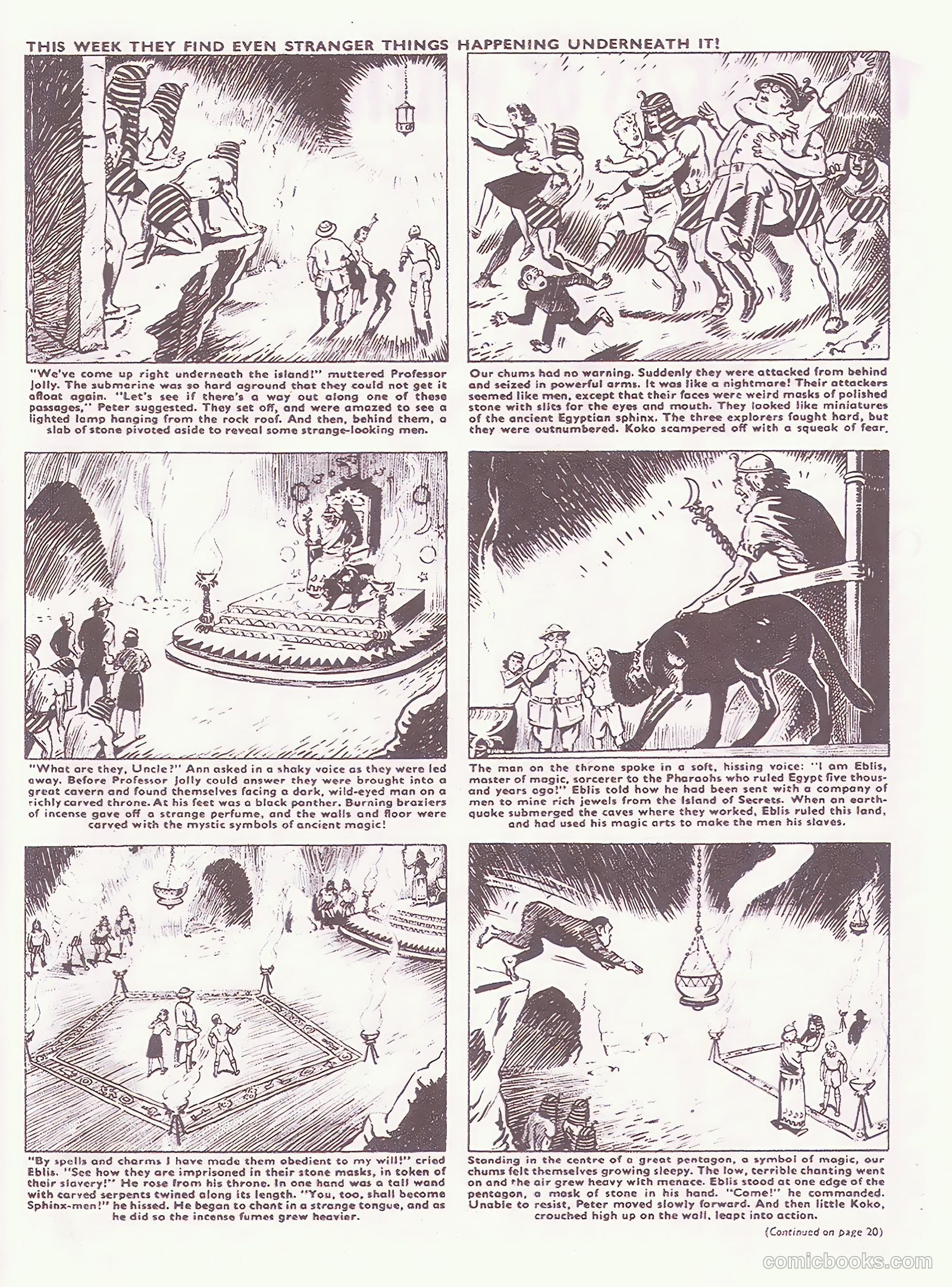 Comet #199 (1952) — page 3 of 20