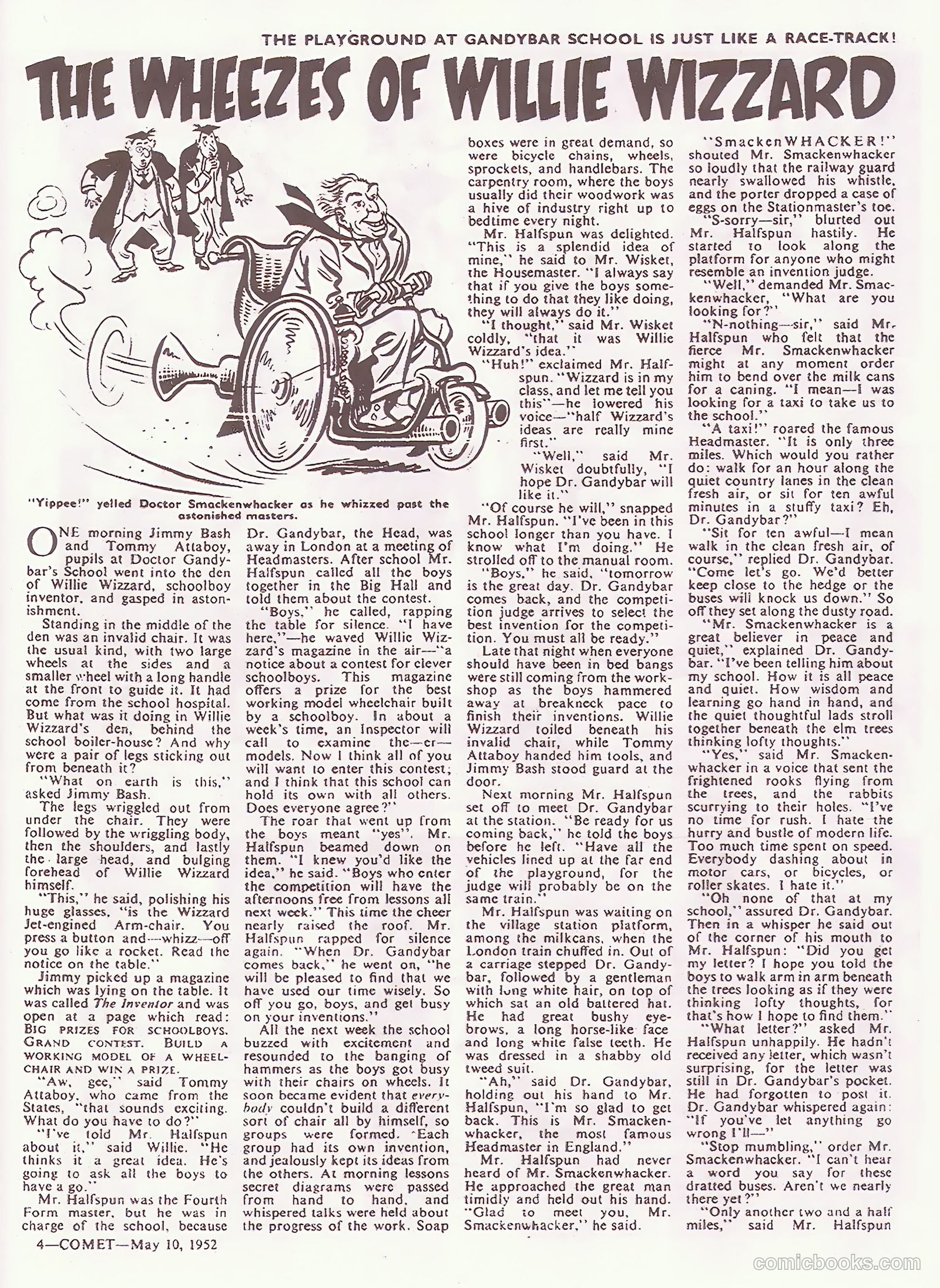 Comet #199 (1952) — page 4 of 20