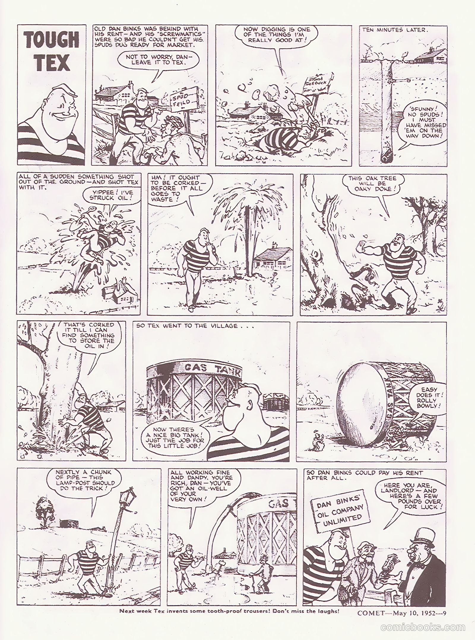 Comet #199 (1952) — page 9 of 20